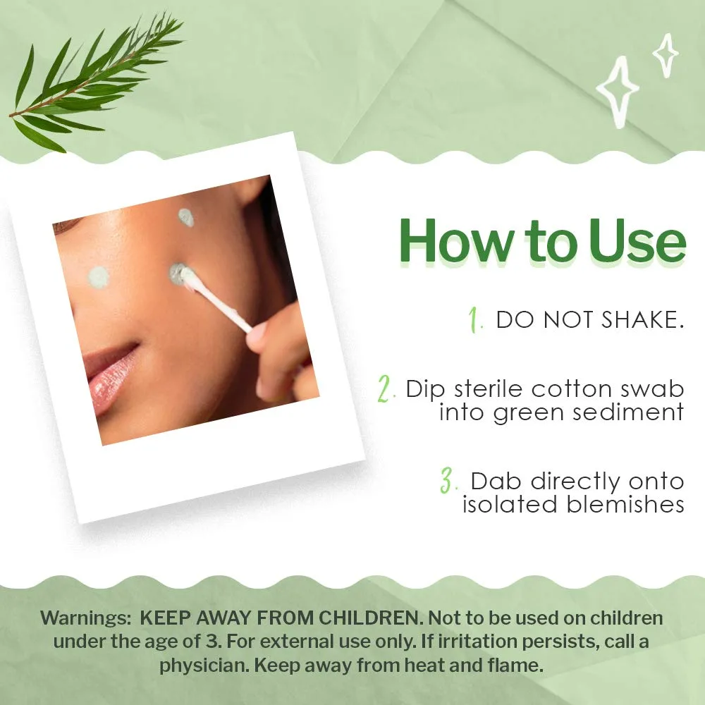 Bye Bye Blemish Tea Tree Drying Lotion Salicylic Acid Pimple Spot Treatment