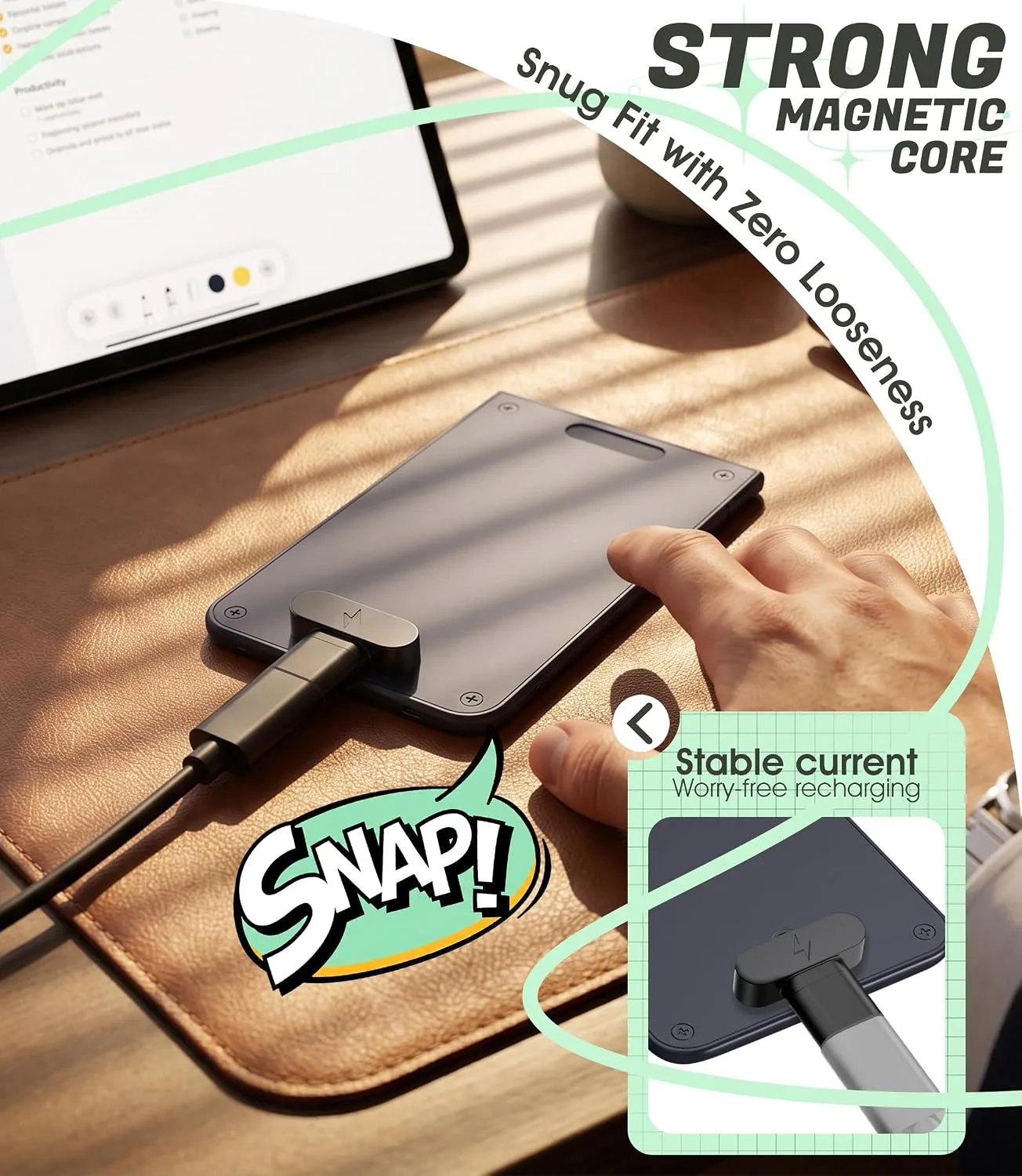 USB C Adapter Compatible for Plaud Note/Plaud Note Pro Recorder