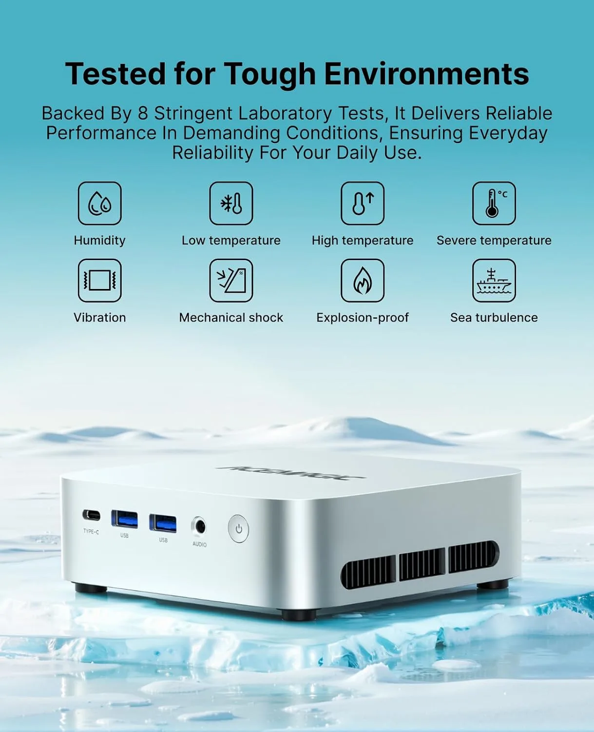 ACEMAGIC K1 Mini PC AMD Ryzen 4300U Mini Computer(Beats 3500U/N150), 16GB DDR4 256GB SSD Desktop, WiFi 5+BT4.2/4K Triple Display/HDMI/Type-C, Small PC for Home Office Business School
