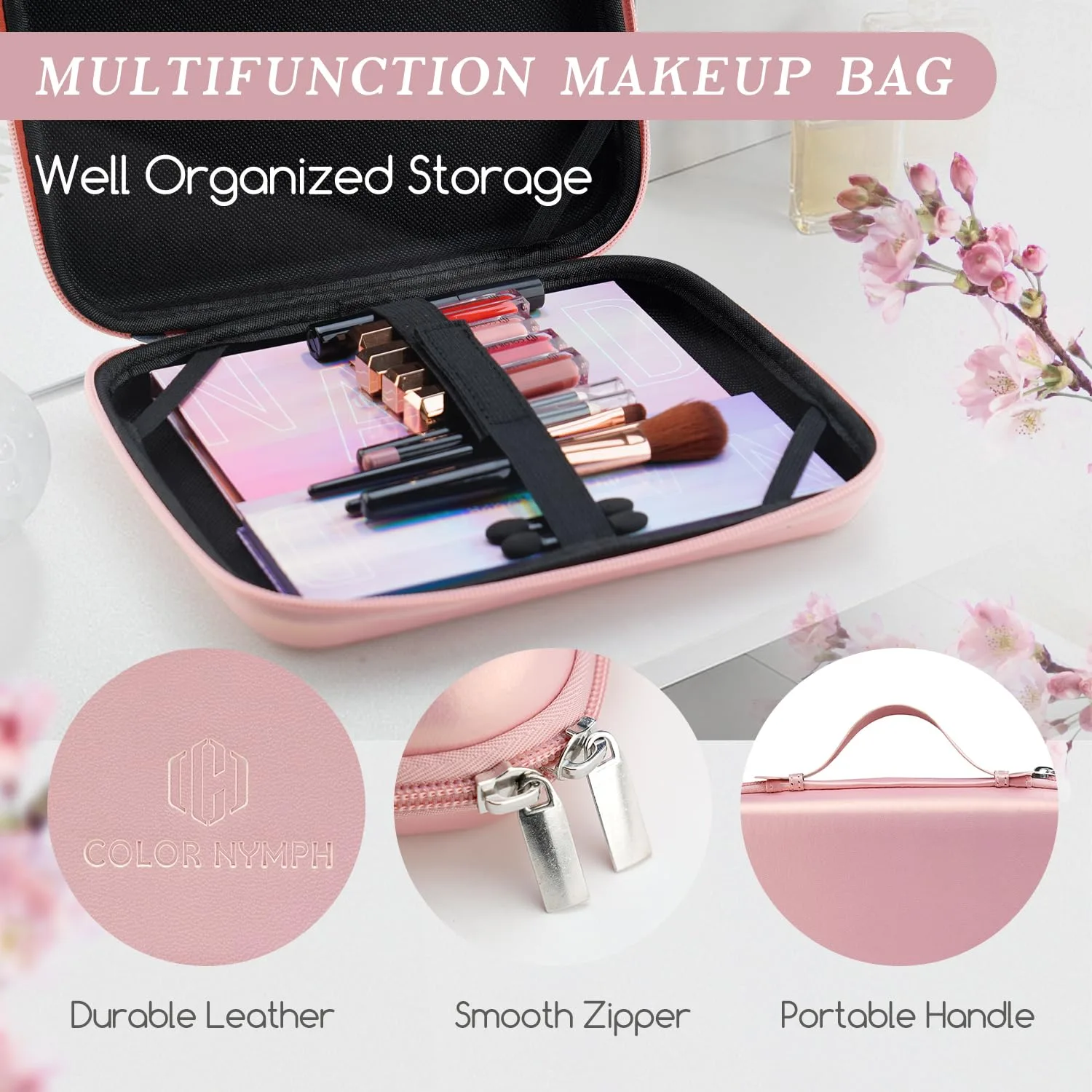 Color Nymph Makeup Kit for Teen Girl Beginner Makeup Kit Cosmetic Set Pink