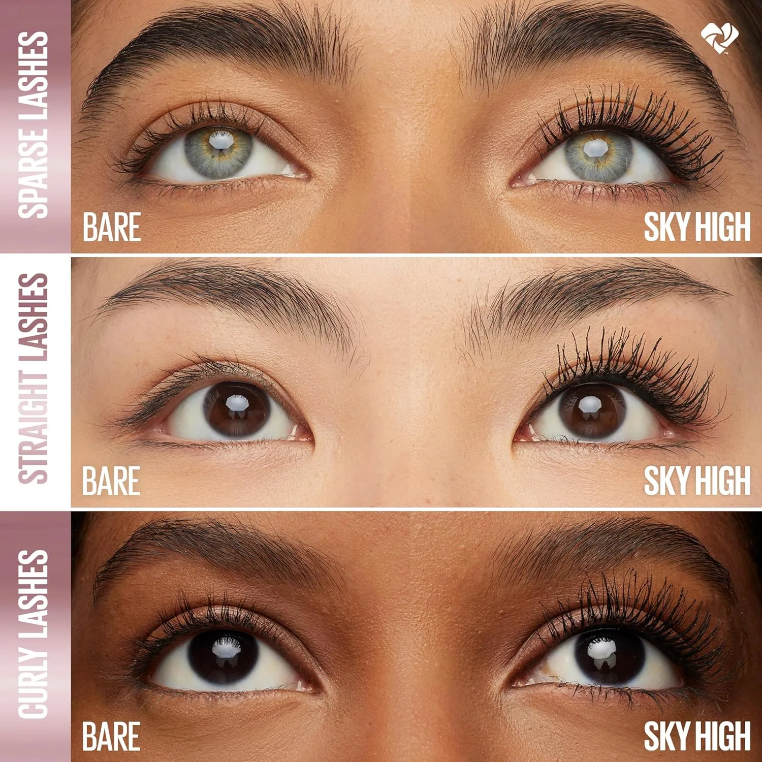 Maybelline Lash Sensational Sky High Mascara, Volumizing, Very Black