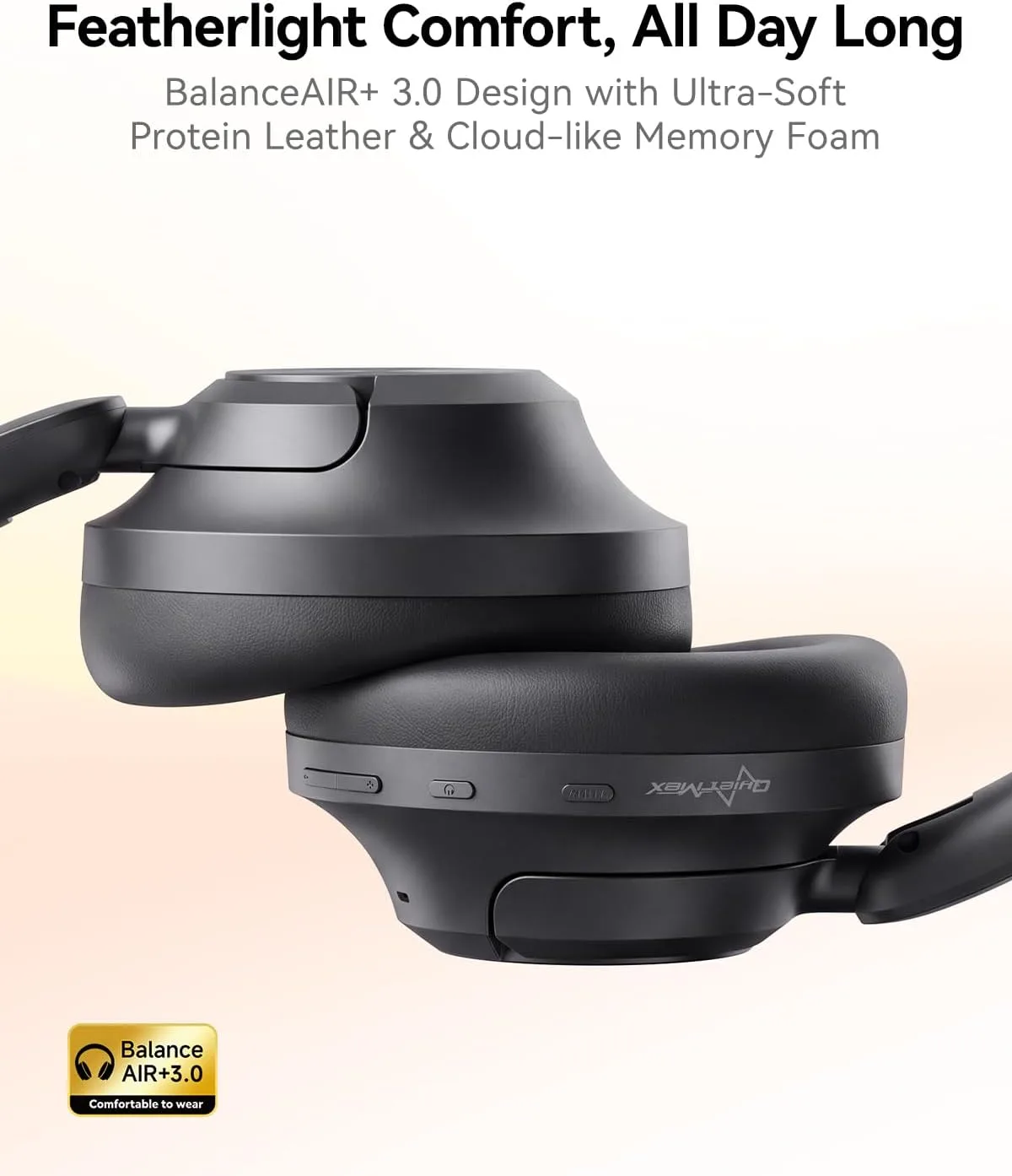 1MORE SONOFLOW MAX Over-Ear Headphones, THX Spatial Audio, 50dB ANC, 105H