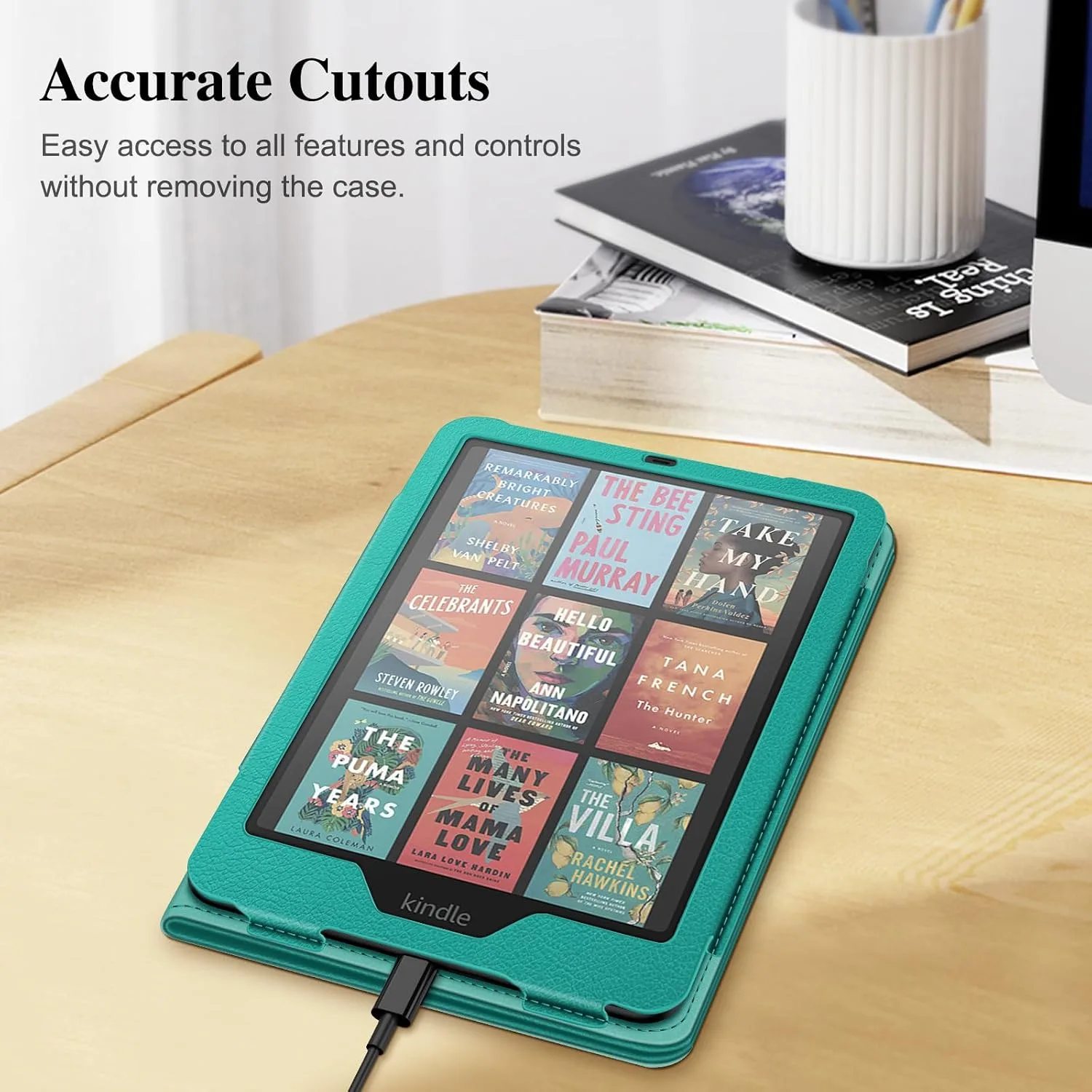 Fintie Folio Case for Kindle Paperwhite 12th/11th Gen & Kindle Colorsoft