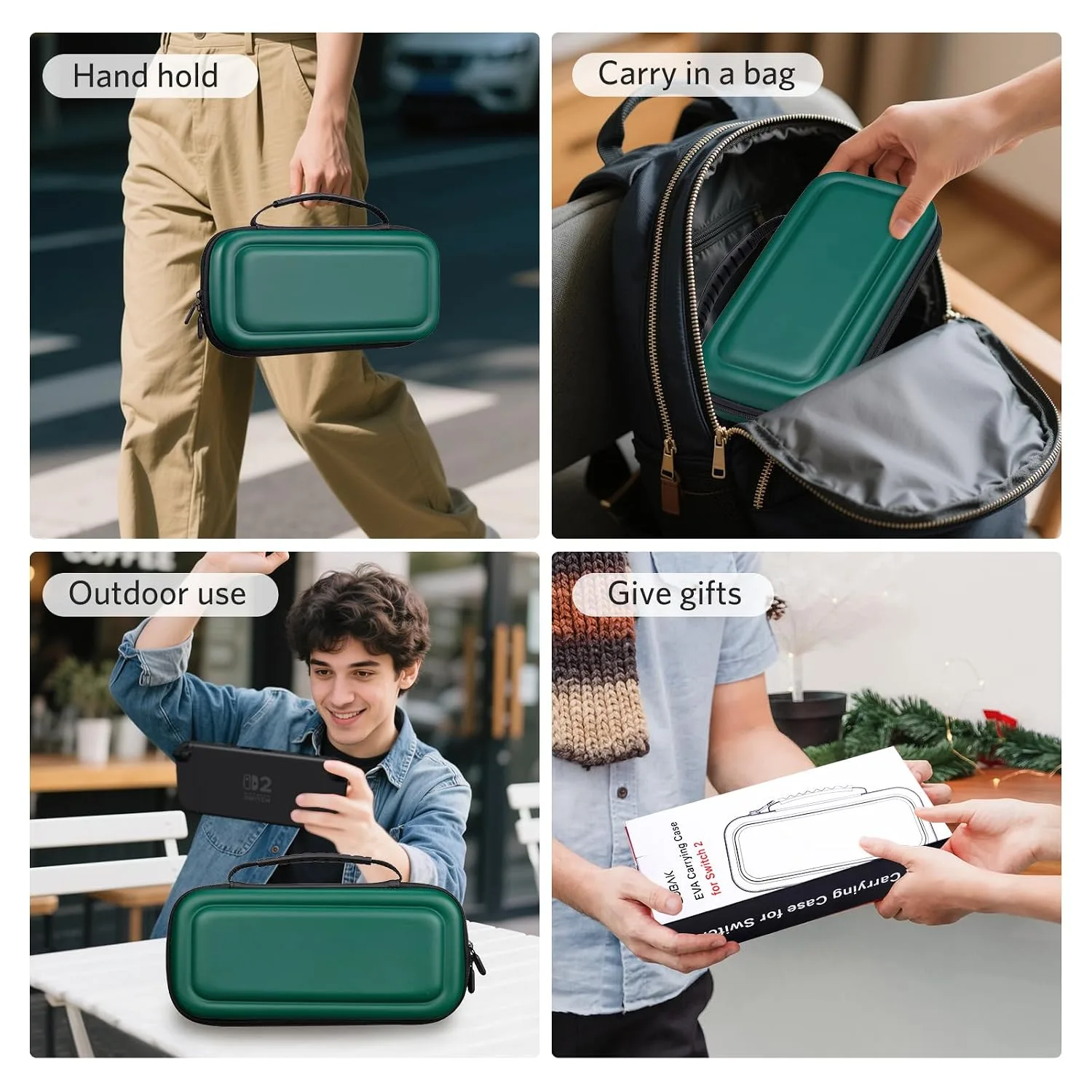 CoBak Large Capacity Carrying Case for Nintendo Switch 2 (2025)