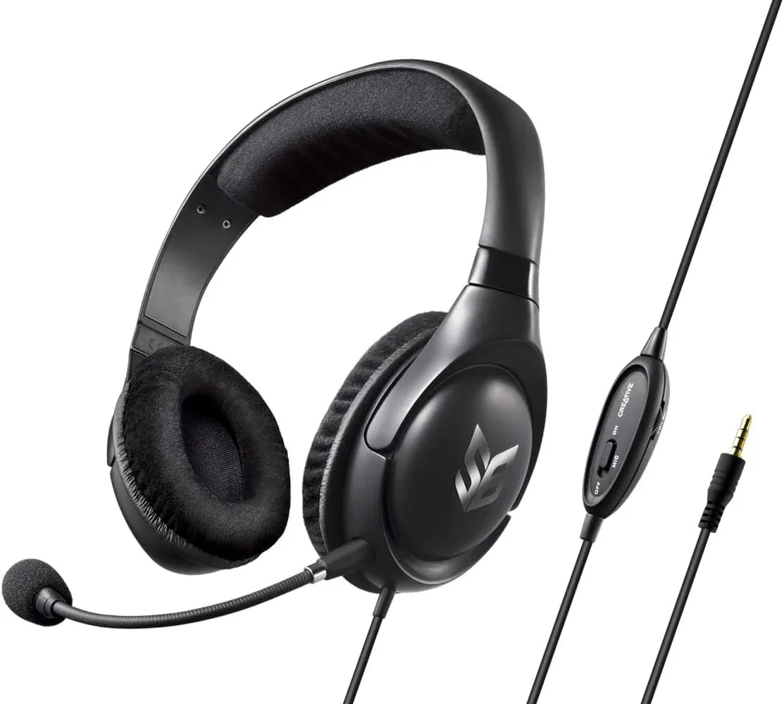 Audífono Gamer Sound Blaster Blaze V2 Over-Ear con Micrófono Desmontable