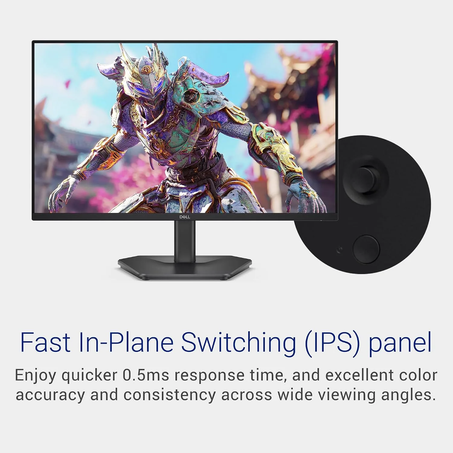 Dell 24 240Hz Gaming Monitor - SE2426HG - 23.8-inch FHD (1920x1080) 240Hz Display, in-Plane Switching (IPS) Technology, AMD FreeSync™ Premium, TÜV 3-Star, 2X HDMI, DisplayPort 1.4, Tilt