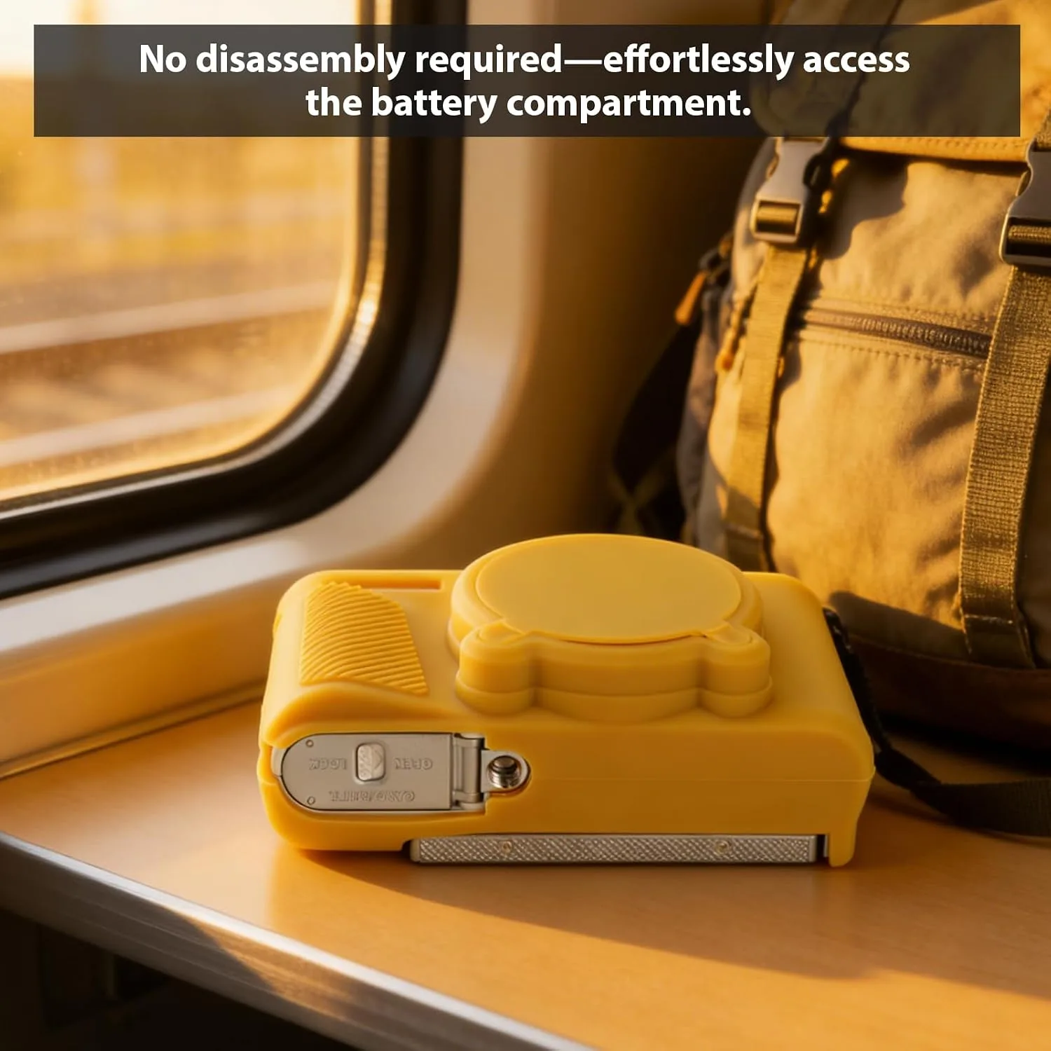 Case for Canon PowerShot SX740 HS, SX730 Camera - Mustard Yellow