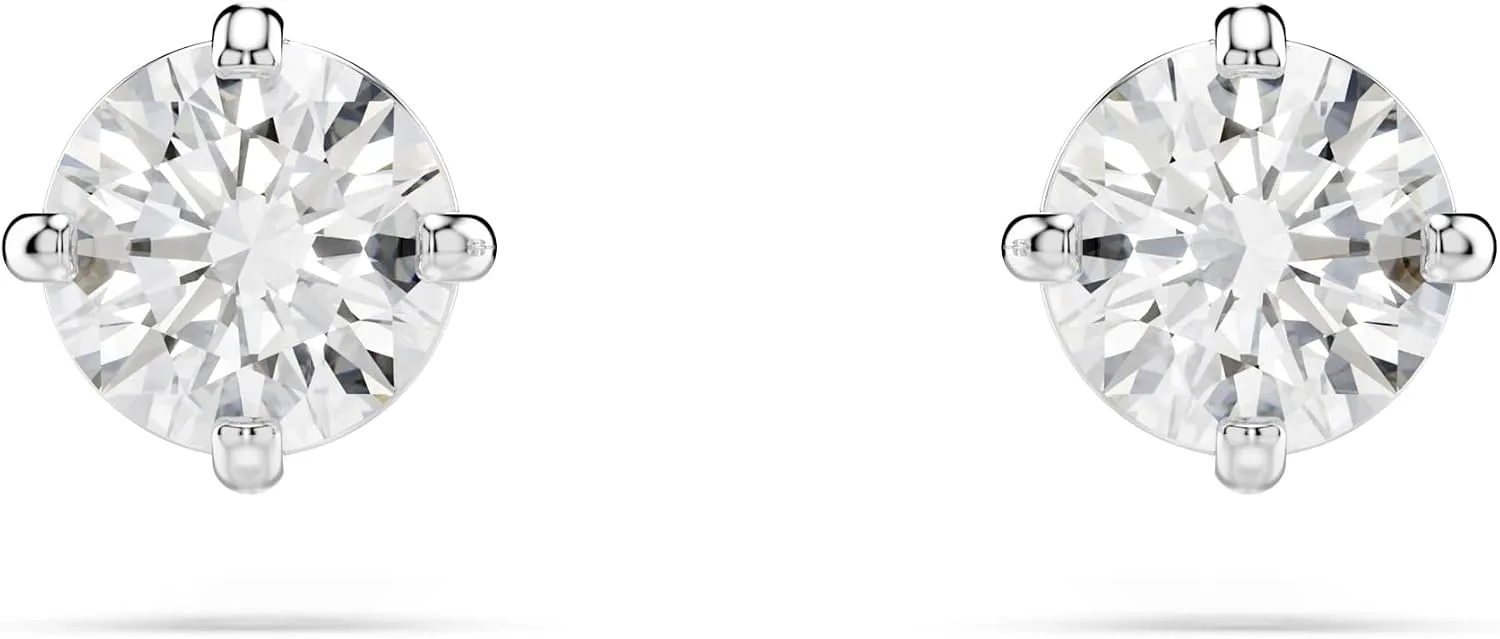 Swarovski Attract Earrings Jewelry Collection, Clear Crystals