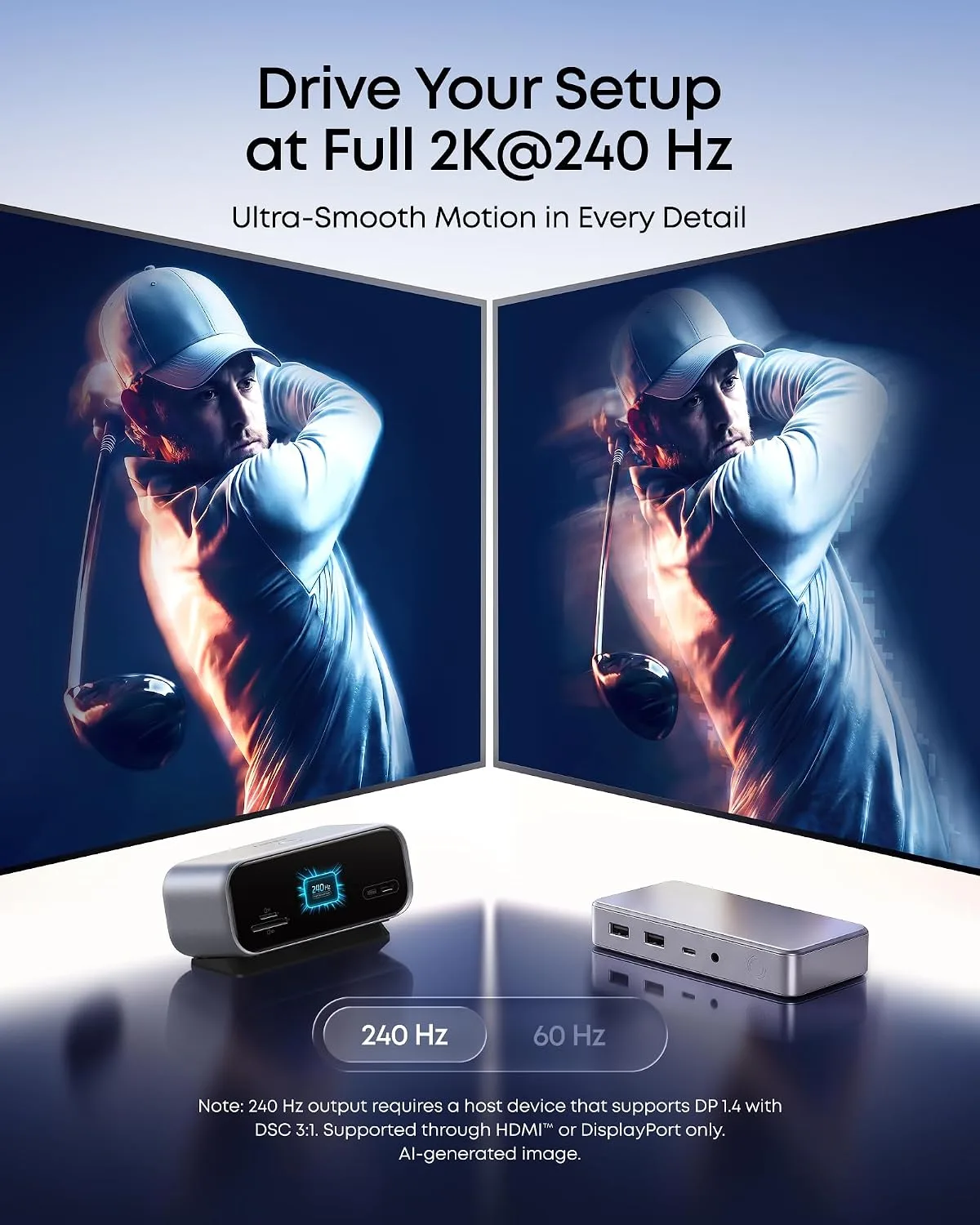 Anker USB C Hub, Smart Display Hub, Dual Monitor USB-C Hub,No Charger
