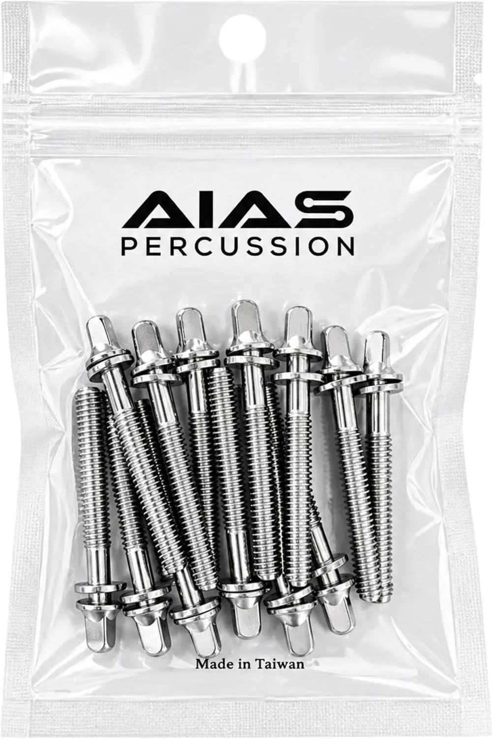 Varillas de tensión para batería Aias cromadas 65mm paquete de 12 con arandelas