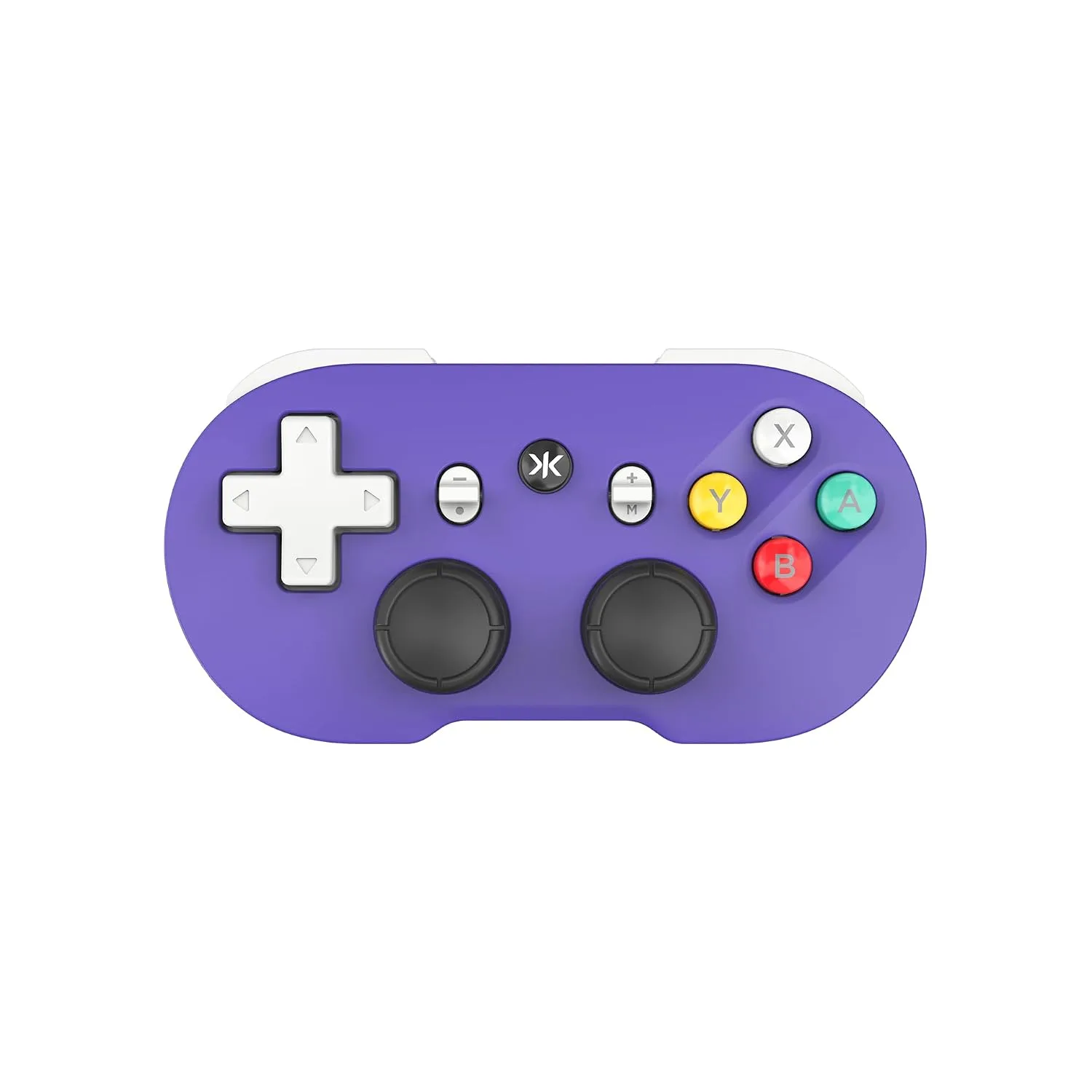 CRKD ATOM+ Wireless Mini Controller - Compatible with Nintendo Switch 2, Switch OLED, iOS, Android, PC & Smart TV - Retro Purple Edition
