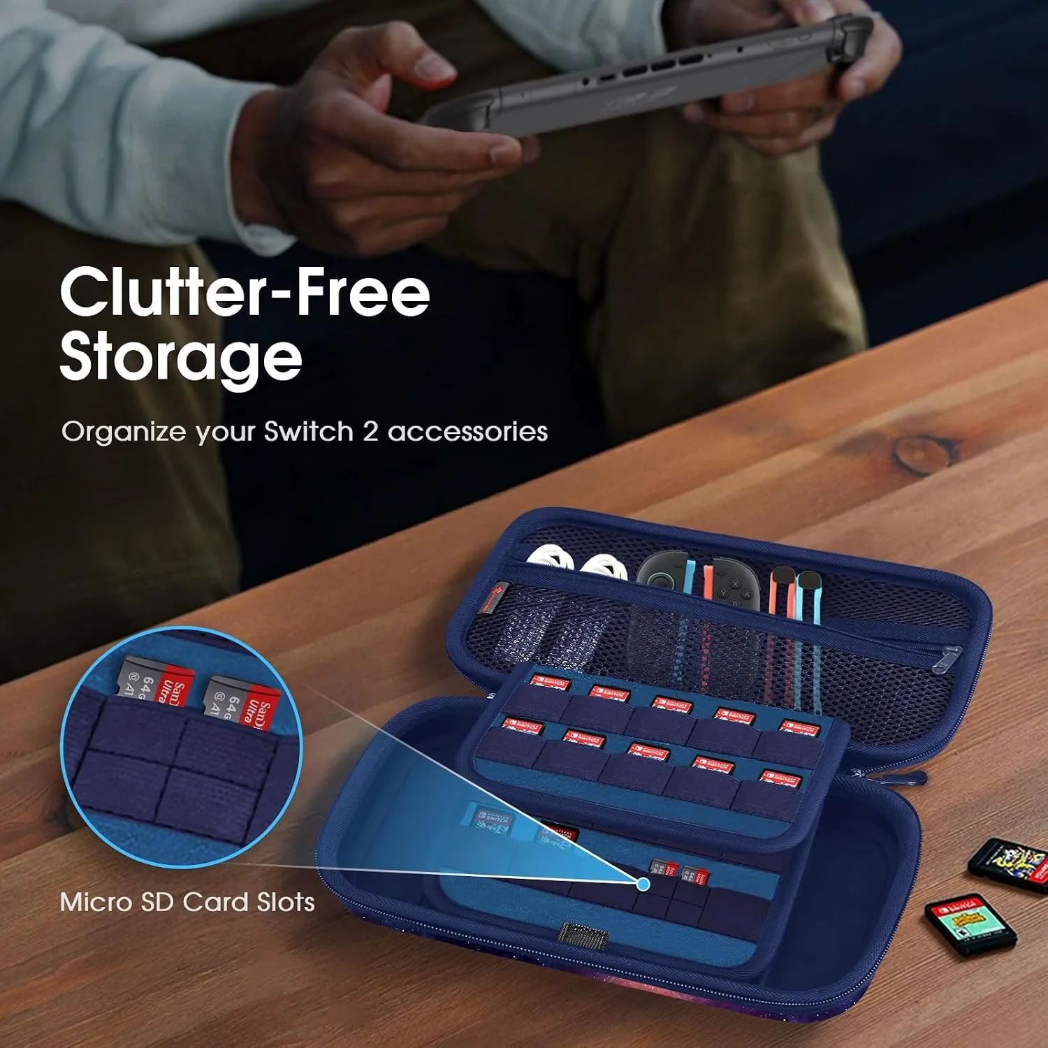 FINTIE Shockproof Carrying Case for Nintendo Switch 2 (2025)