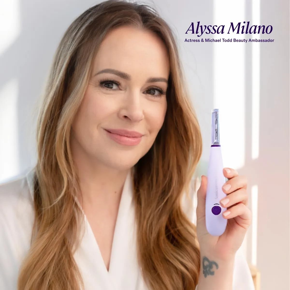 Michael Todd Beauty Sonicsmooth Dermaplane Razor for Women Face