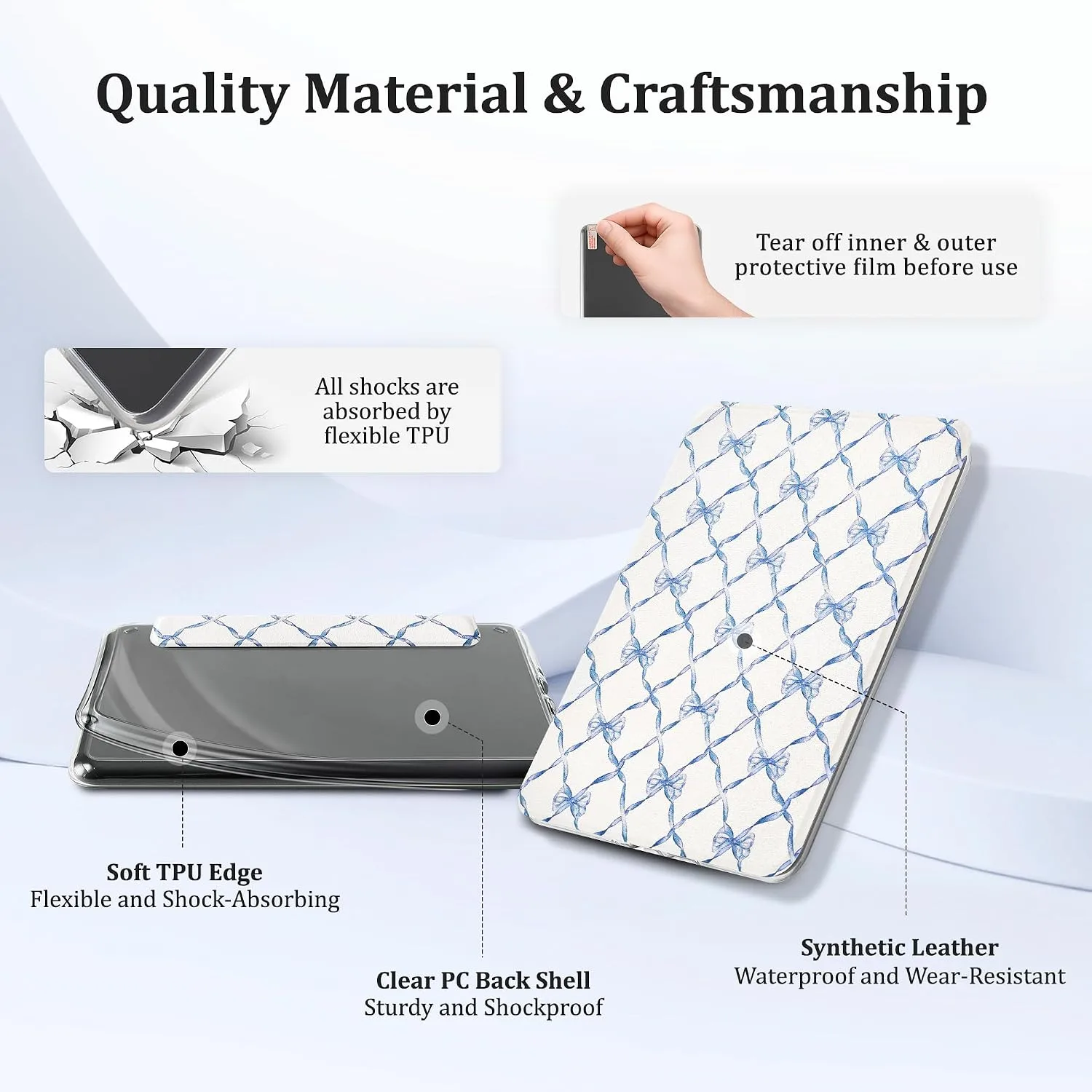 SESENSE Magnetic Case for 7'' Kindle Paperwhite 12th Gen 2024 & Colorsoft