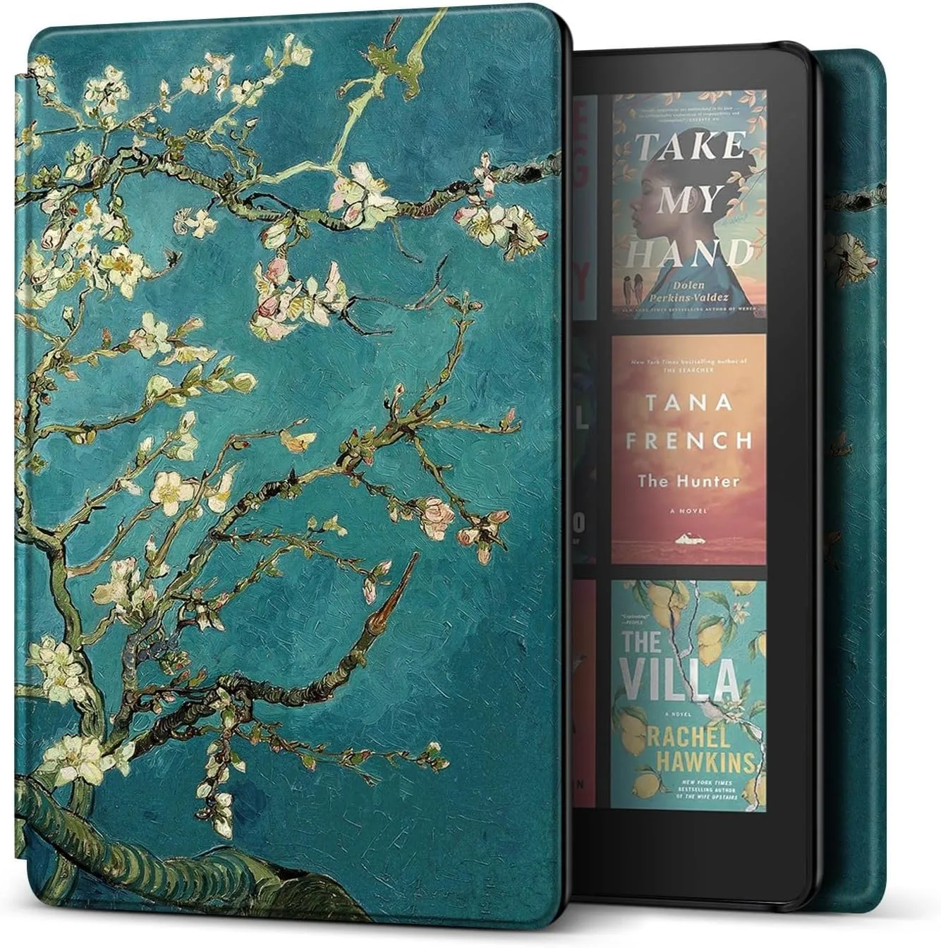 TNP Kindle Paperwhite 12th Gen Case, Colorsoft 7-Inch Cover, Almond Blossom