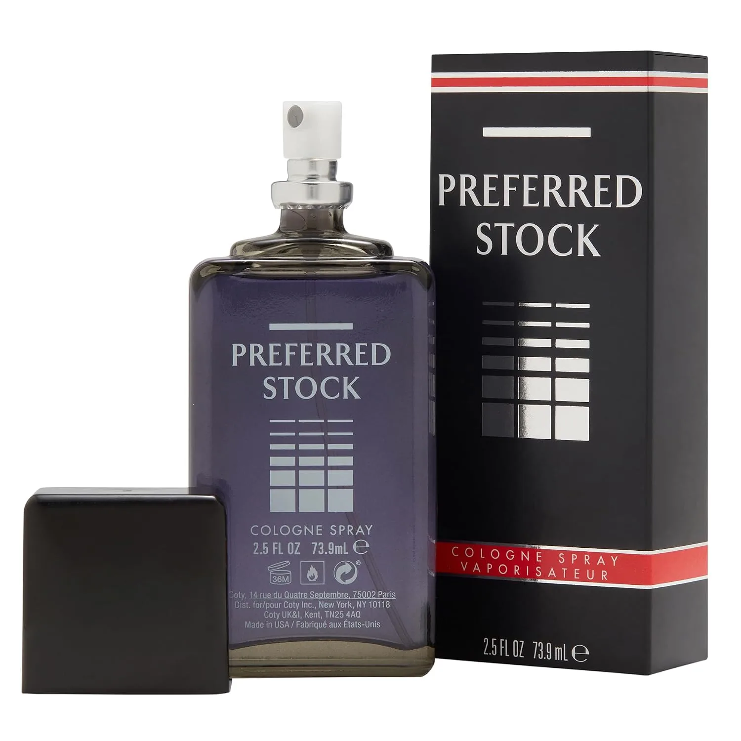 Stetson Preferred Stock Cologne for Men, Sophisticated Perfume, 2.5 Fl Oz