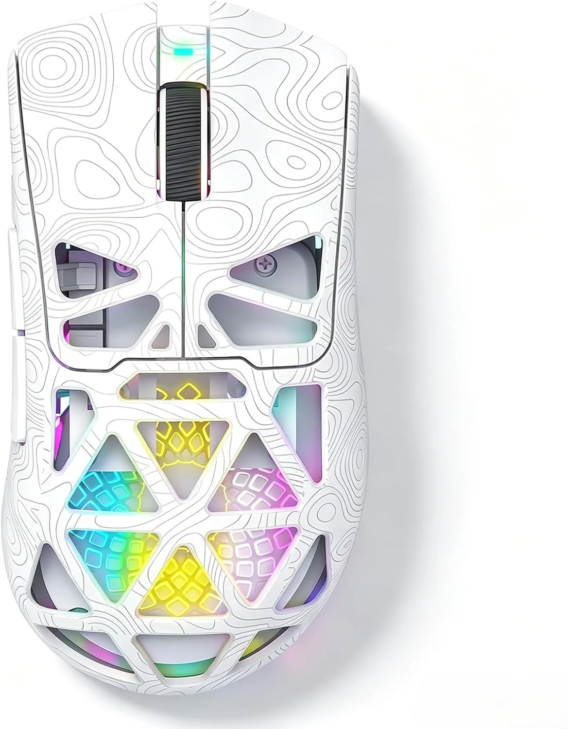 Mouse Gamer Nsyca G11 RGB Inalámbrico Tri-Mode 22000 DPI