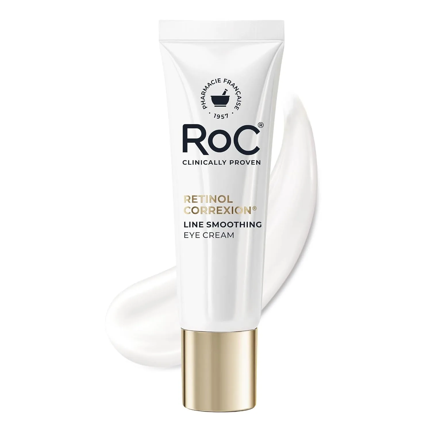 RoC Retinol Correxion Under Eye Cream for Dark Circles & Puffiness, 0.50z
