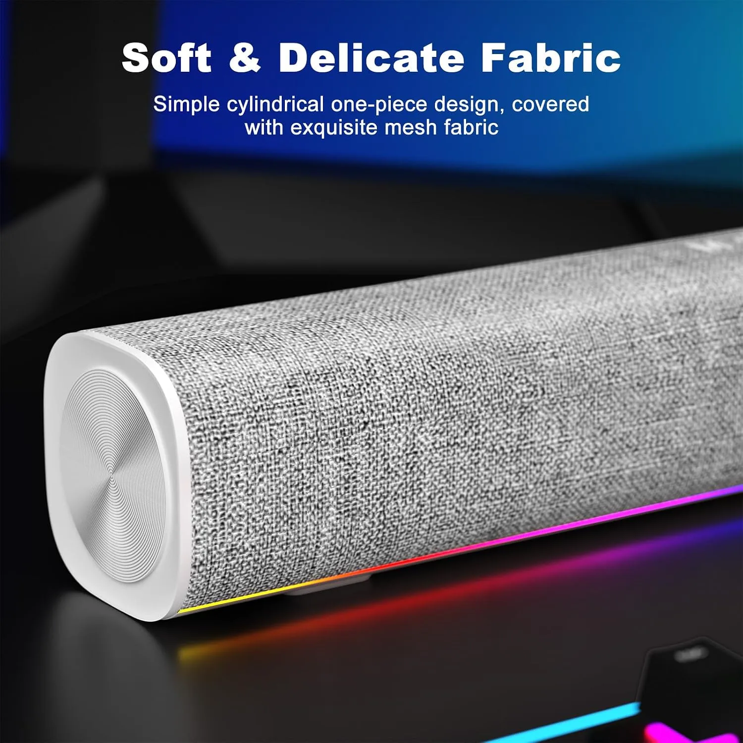 SOULION Bluetooth Computer Speakers for Desktop USB Plug & Play