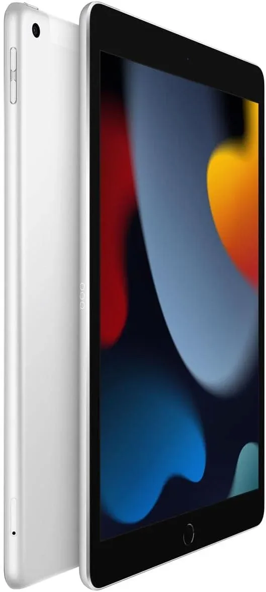 Apple 2021 iPad, 10.2-inch, Wi-Fi + Cellular, 256GB - Silver (Renewed)