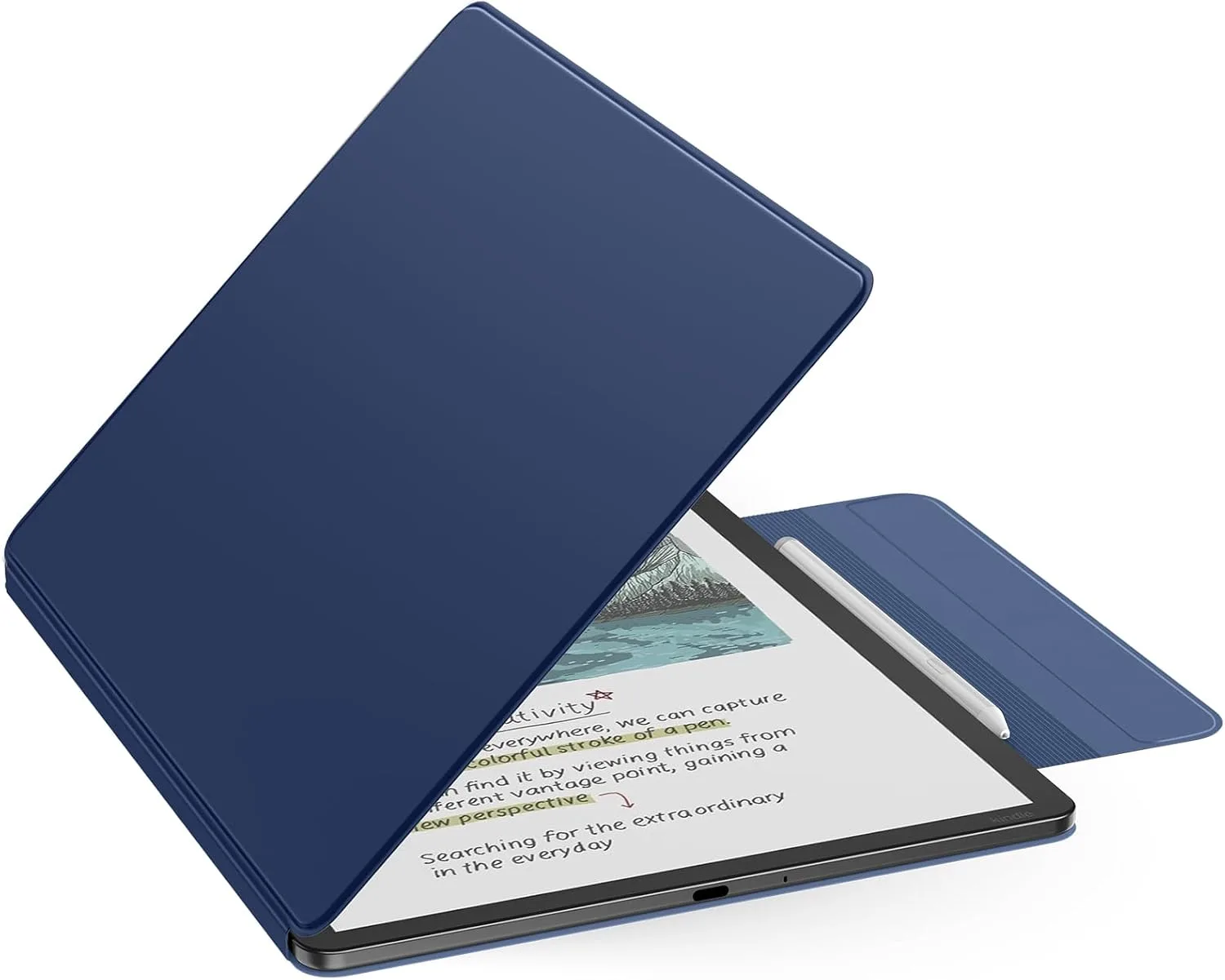 Estuche MoKo para Kindle Scribe 11" 3ra Gen y Colorsoft 1ra Gen Azul Marino