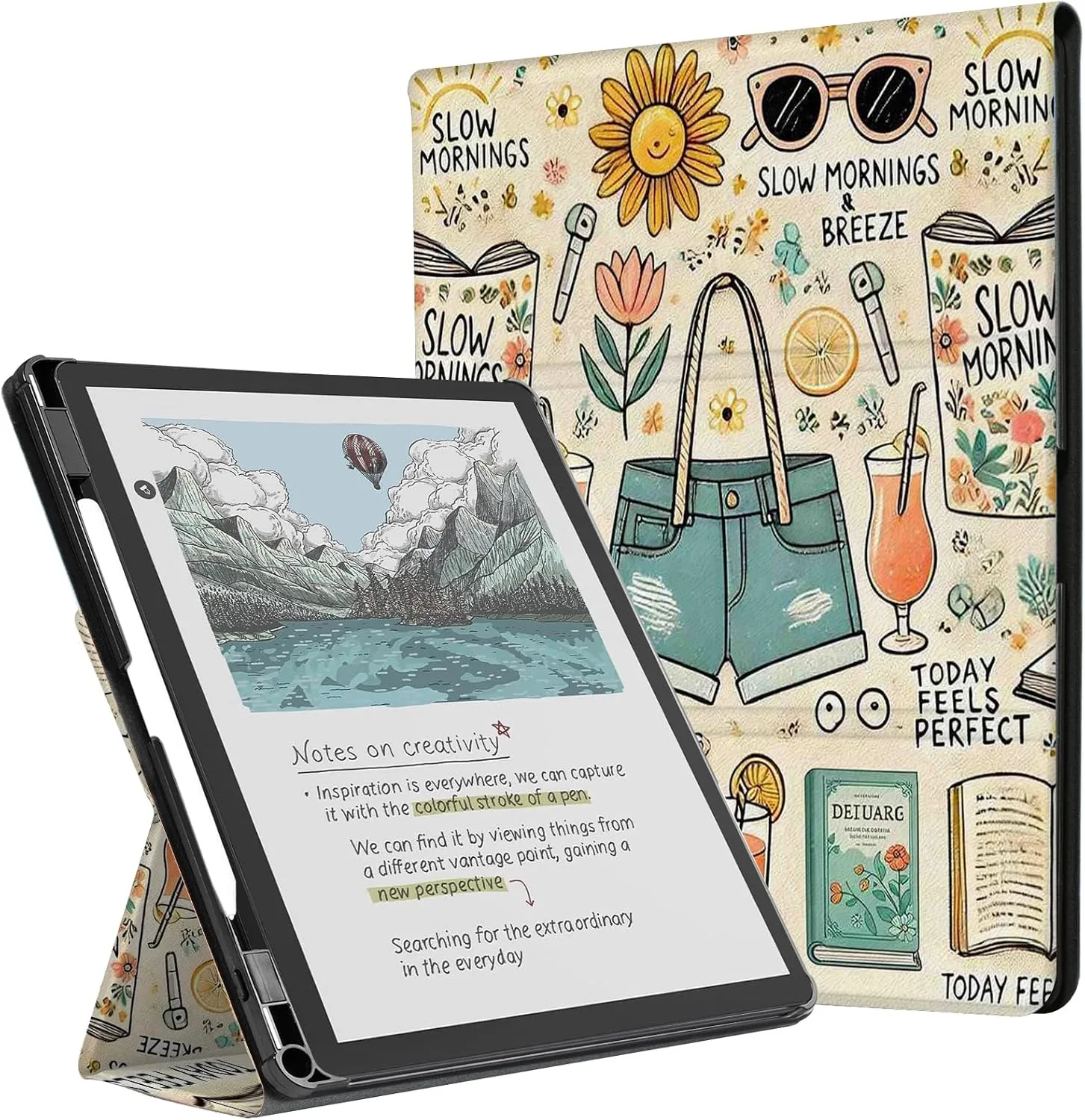 CoBak Case for TCL 11" Device with Stand, Auto Sleep Wake & Pen Holder