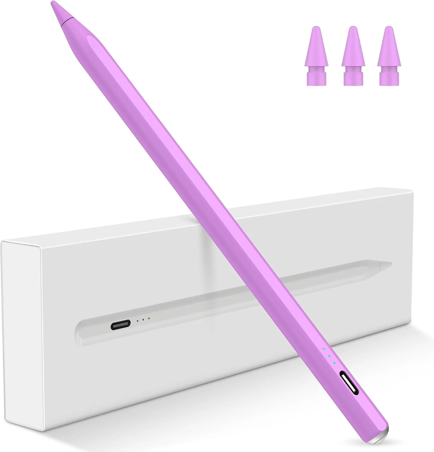 Stylus Pen for iPad 2026-2018, 15 Mins Fast Charge Pencil for iPad A16 11th/10th/9-6th Generation, Air M4 M3 M2 11"/13"/5-3rd, Pro M4 11/12.9/13, Mini A17 Pro/6/5th, Tilt Sensitivity Palm Rejection