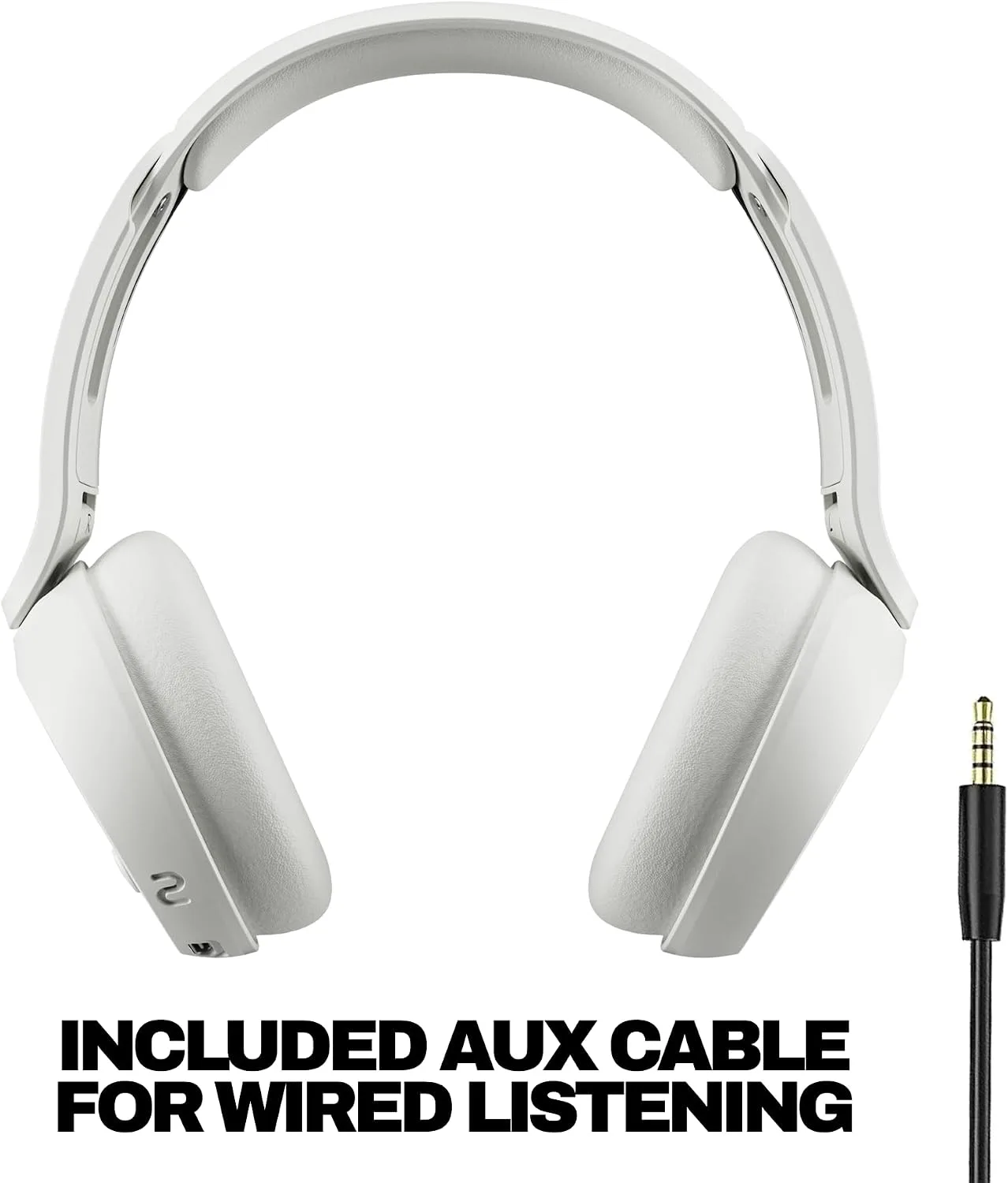 Skullcandy Icon 180 Wireless On-Ear Bluetooth Headphones - Bone