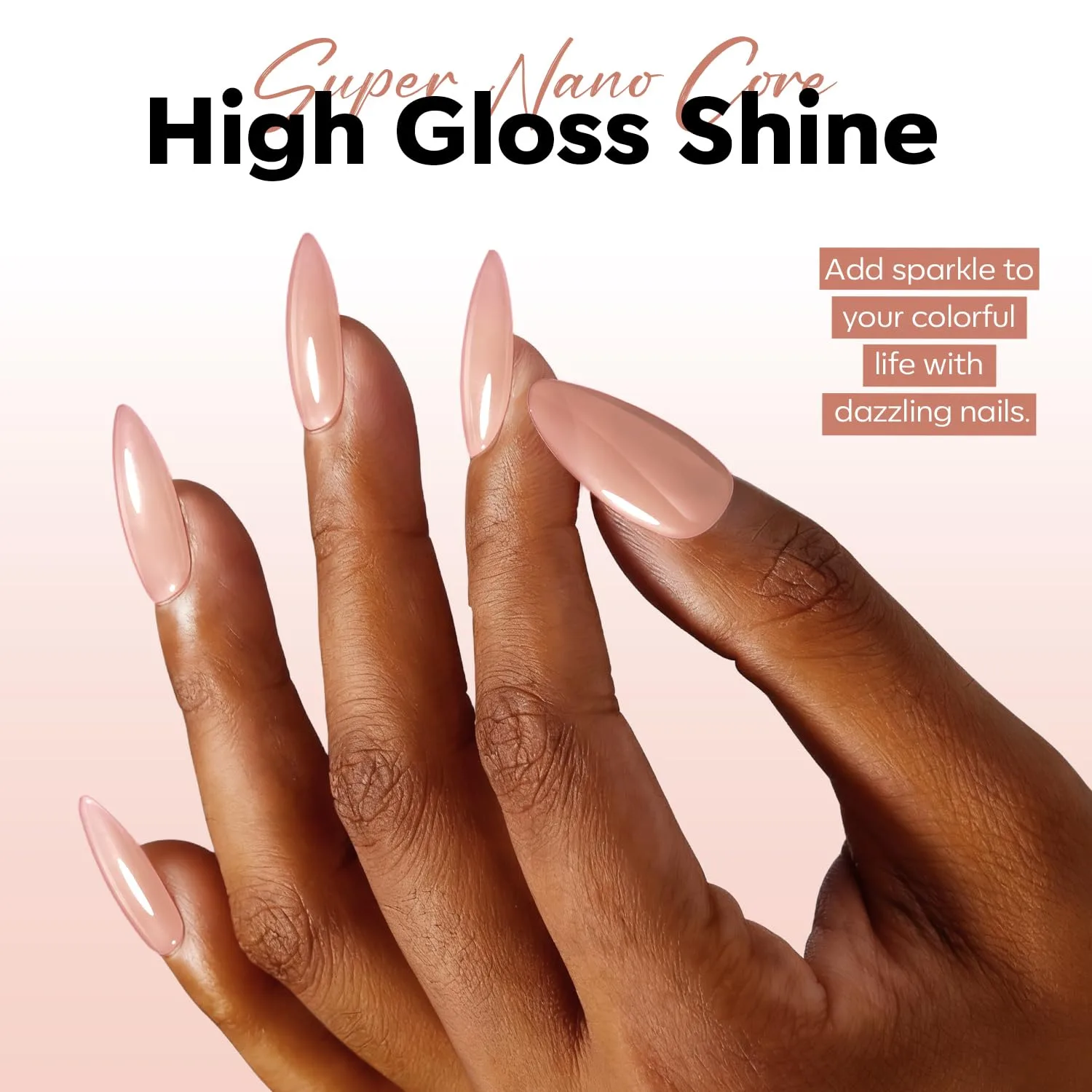 modelones Nude Gel Polish Jelly Natural Pink Gel Nail Polish