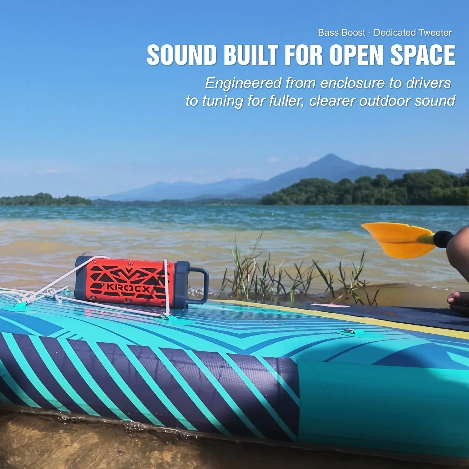 TRAVOR Magnetic Bluetooth Speaker Waterproof for Fishing & Tailgating