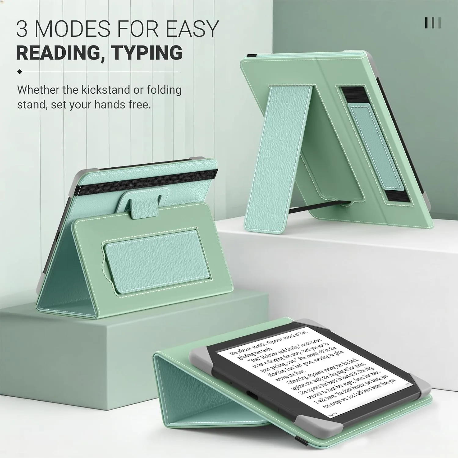MoKo Universal Case for 6 inch Kindle eReaders and Tablets,Agave Green