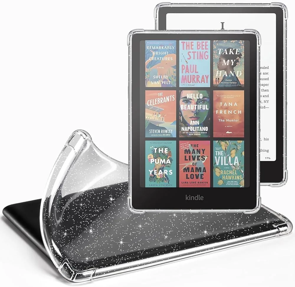iDLEHANDS Clear Case for 7" Kindle Paperwhite 12th Gen & Kindle Colorsoft