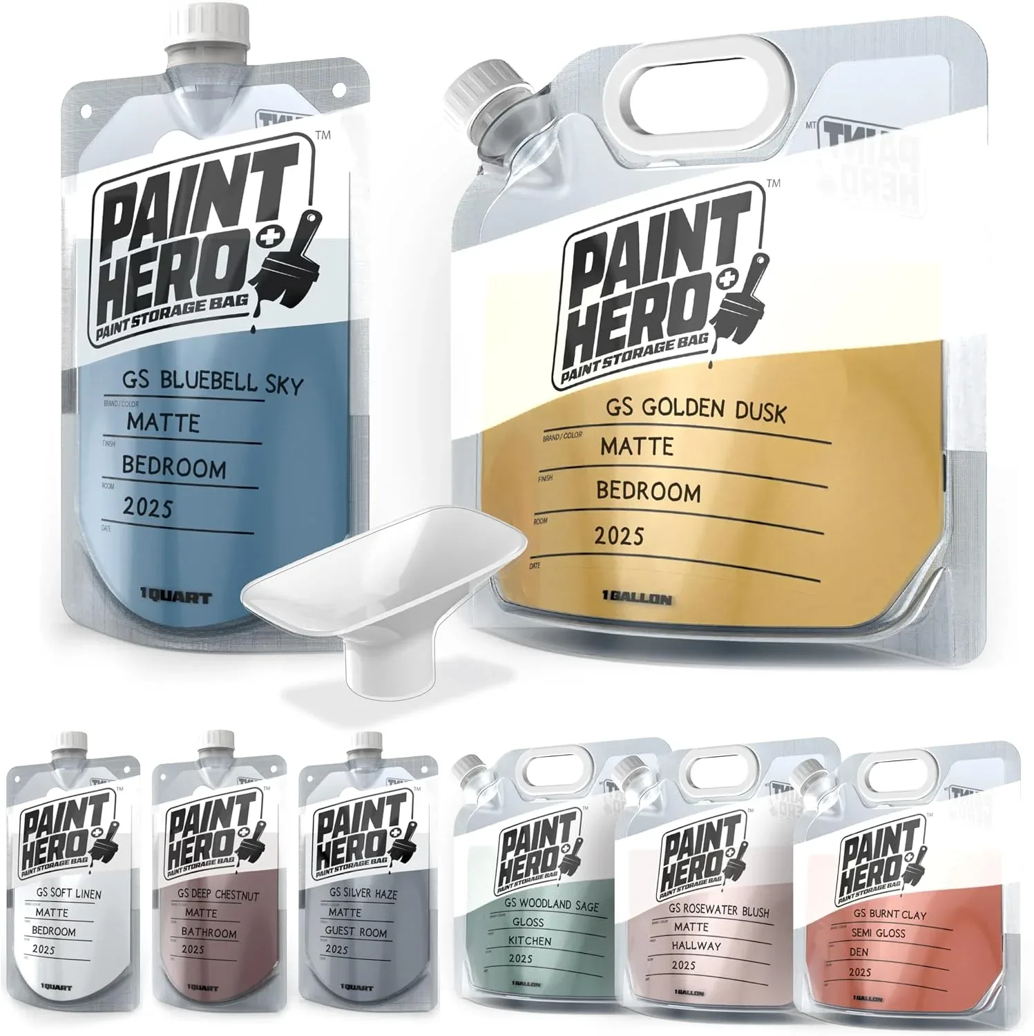Bolsas para almacenamiento de pintura Gosports Paint Hero 8 unidades