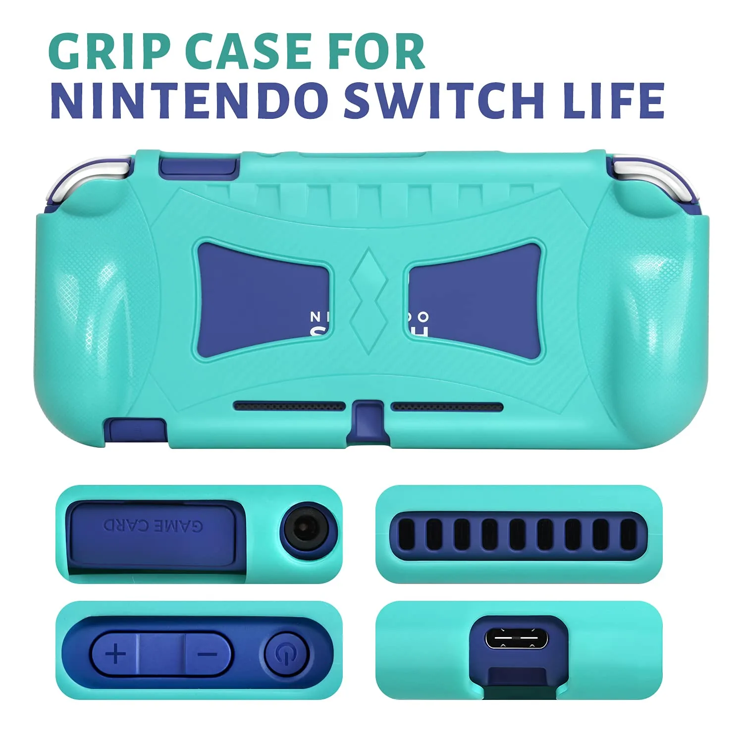 CoBak Carrying Case for Nintendo Switch Lite with 1 Screen Protector