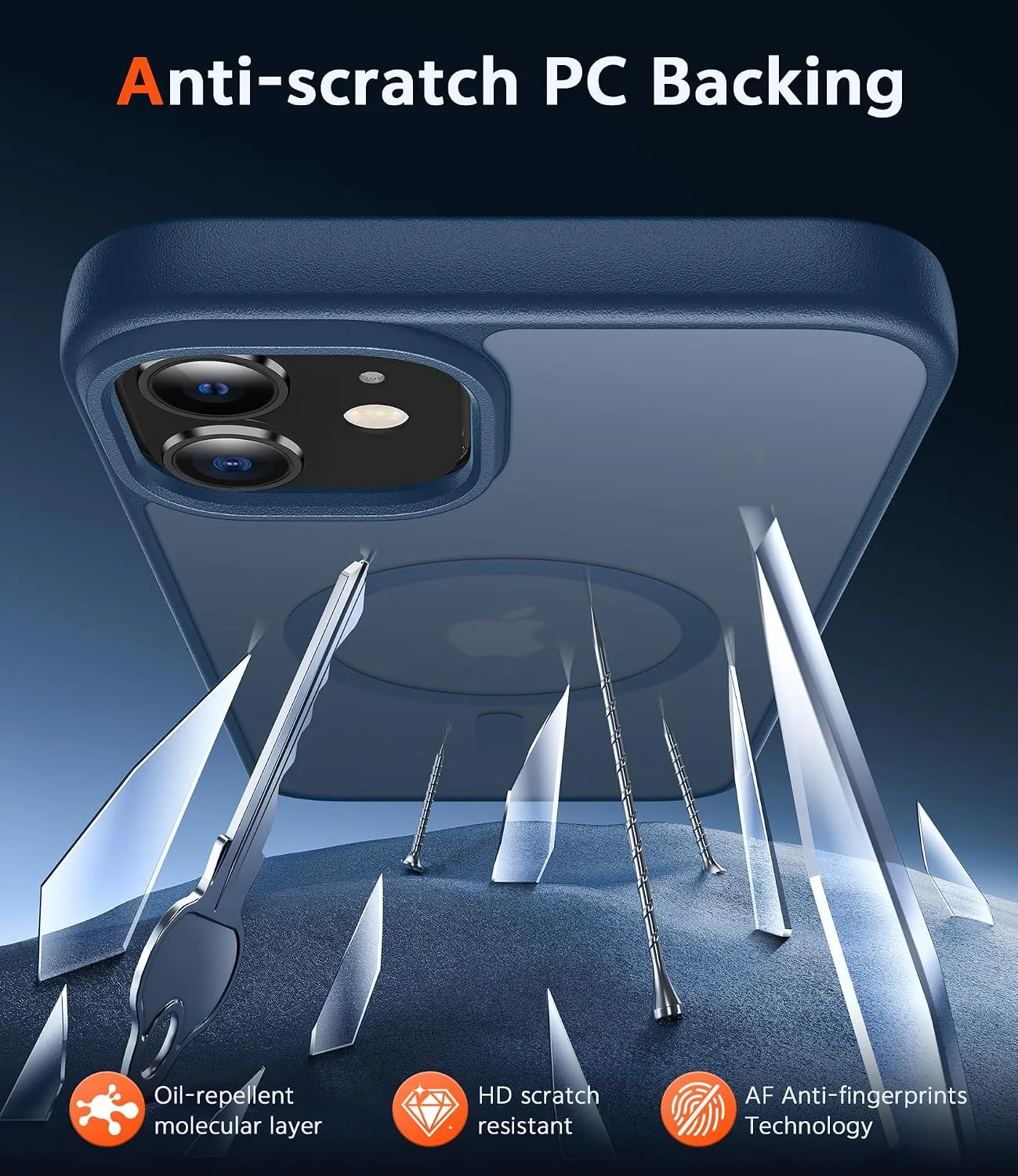 FNTCASE for iPhone 12 Case Matte iPhone 12 Pro Case Compatible with Magsafe