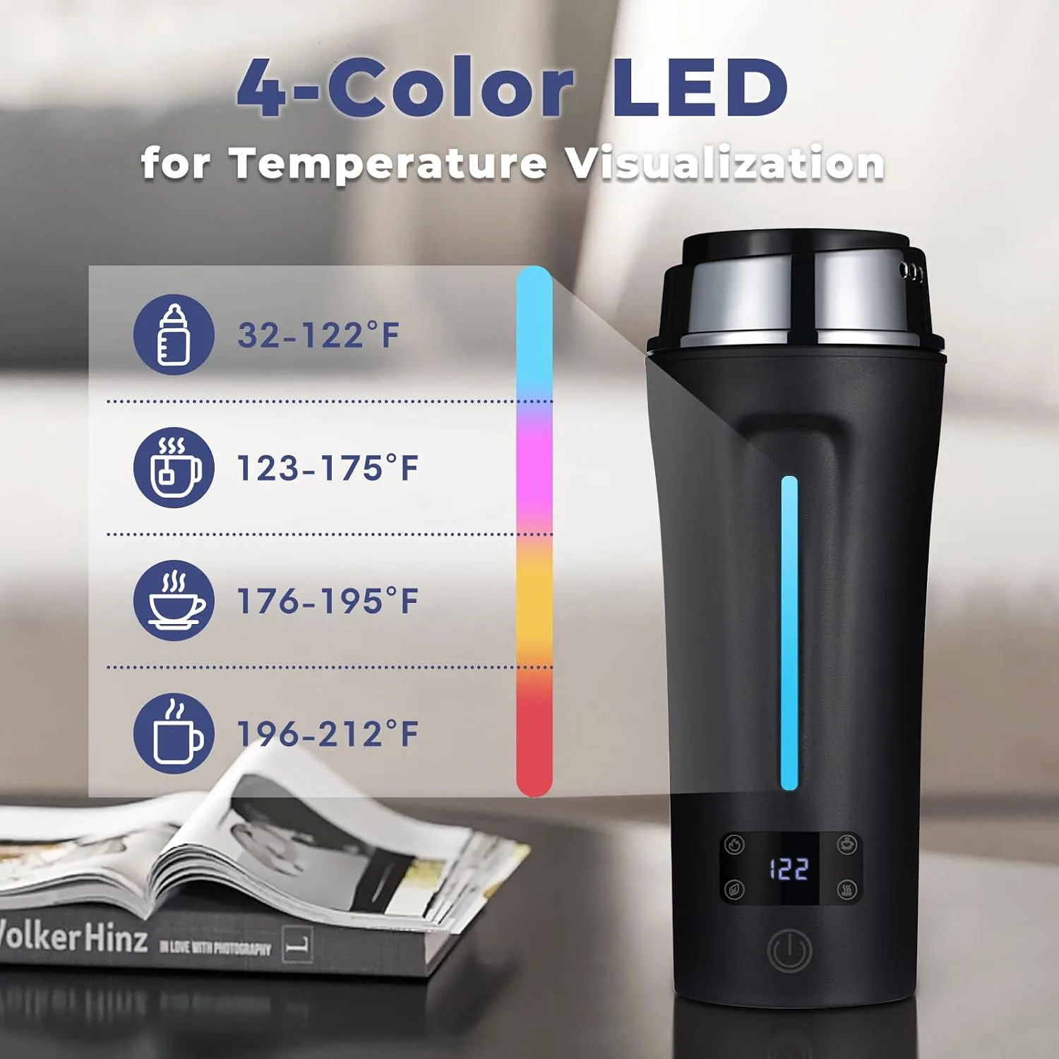 Portable Electric Travel Kettle 110-240V Dual Voltage