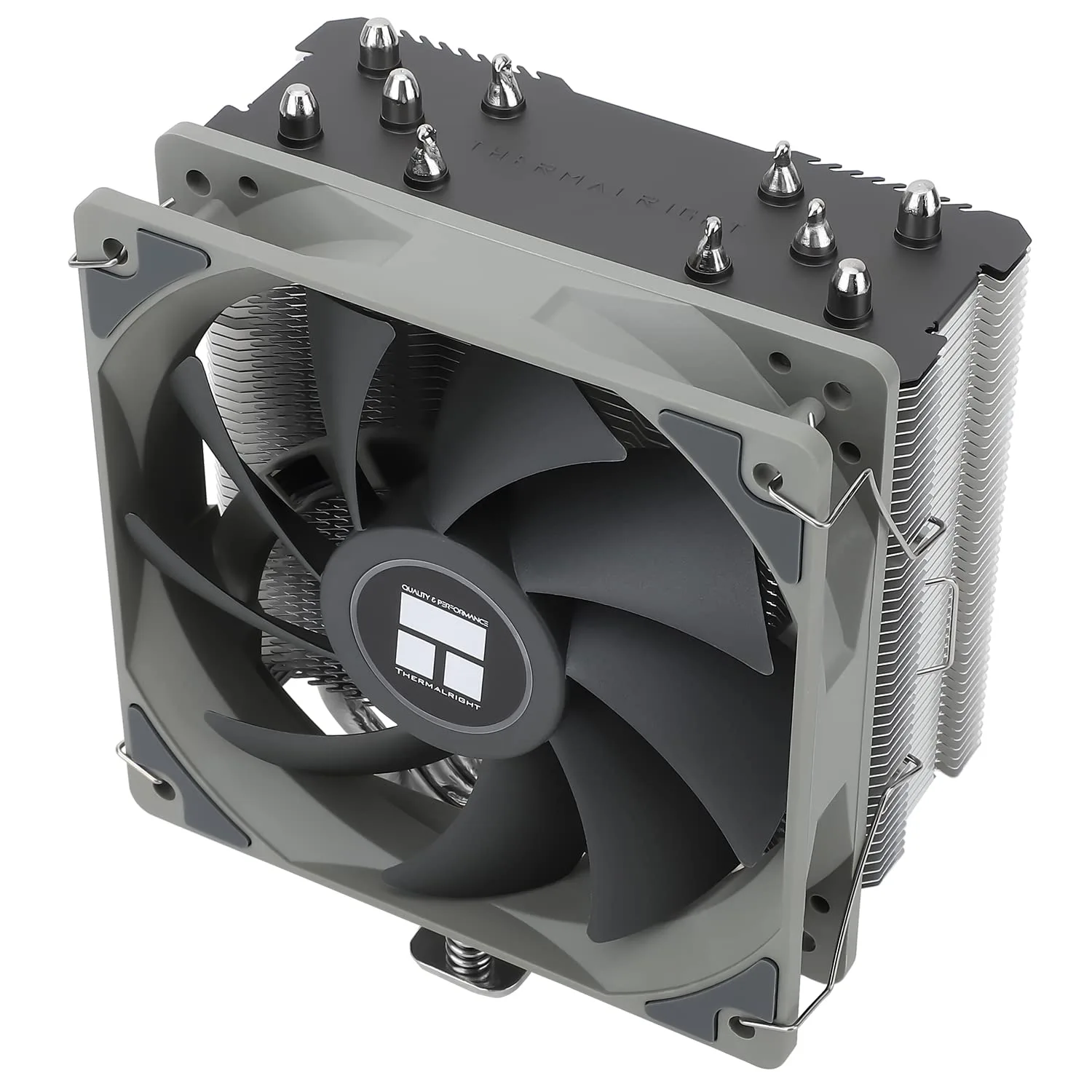 Thermalright Assassin King 120 SE CPU Air Cooler, 5 Heatpipes Heatsink Cooling, TL-C12C PWM Fan with 1550RPM Speed, Low Noise 25.6DBa, for AM4/AM5/Intel LGA 1700/1851/1150/1151/1155/1200