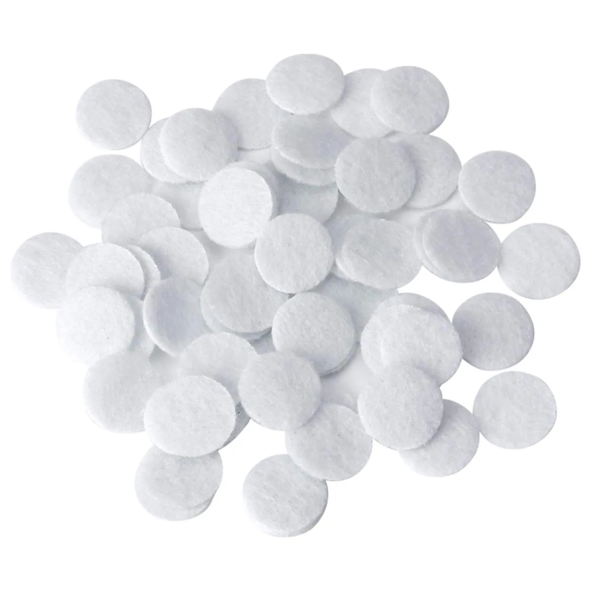 200 Pcs Microdermabrasion Cotton Filters, TopDirect Replacement 10 mm Diamond Dermabrasion Filters Facial Vacuum Filters Accesories Sponge Filter for Suction Microdermabrasion Machine White