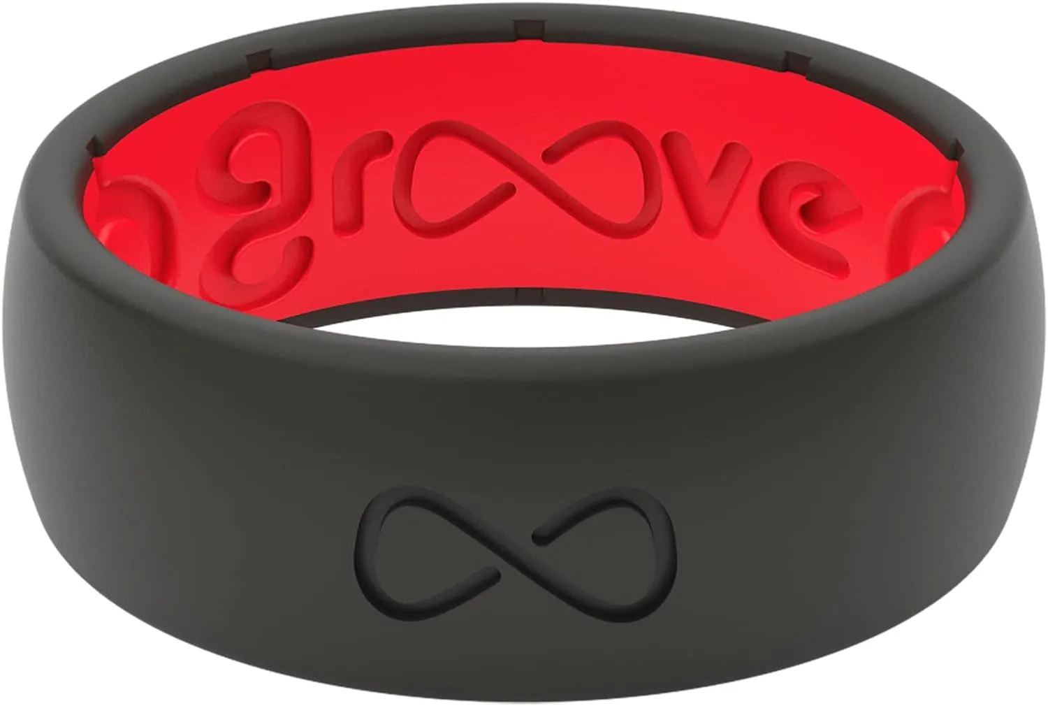Anillo de silicona para hombre Groove Life flexible y transpirable