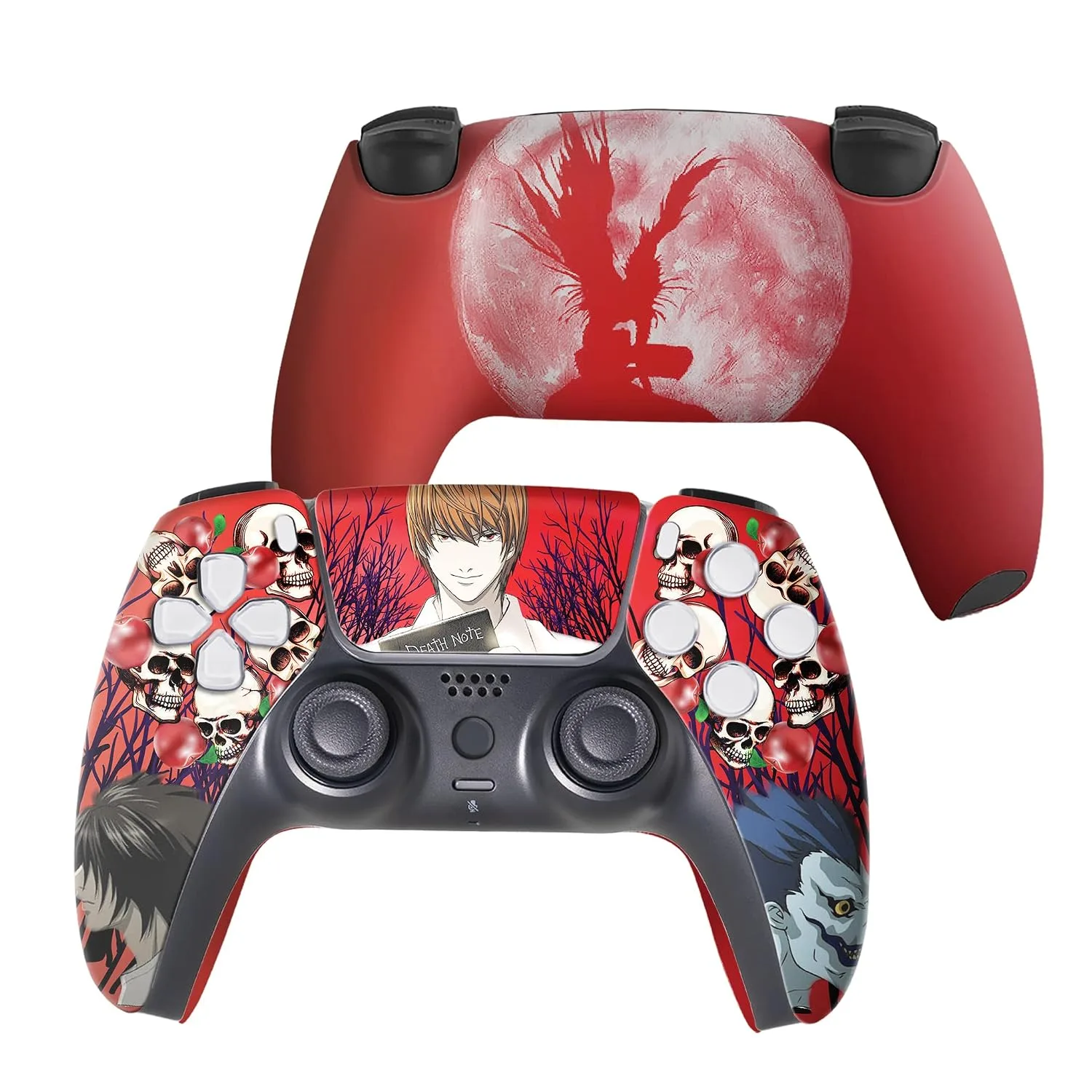 Tassukki 2.0 Custom PS-5 Controller Wireless compatible with Play-Station 5 Console by BCB Controllers | Proudly Customized in USA with Permanent HYDRO-DIP Printing (NOT JUST A SKIN) (MODDED)