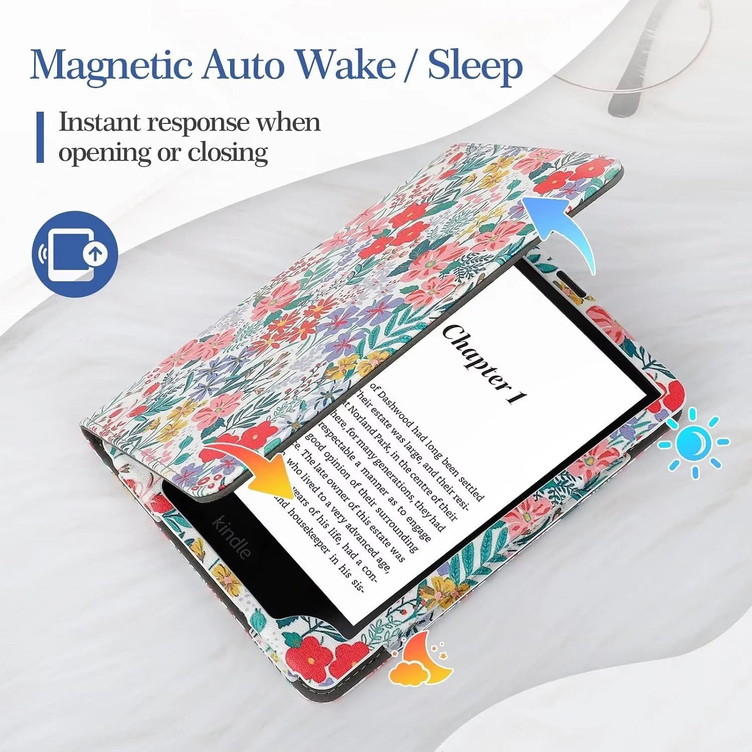 Case for 7"/6.8" Kindle Paperwhite 12/11th Generation 2024 2021