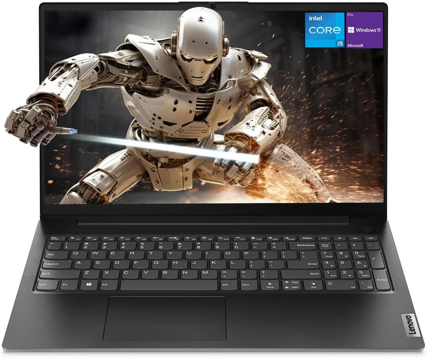Lenovo V15 Gen 4 Business Laptop, 15.6" FHD Display, Intel Core i5-13420H (Beat i7-1355U), HDMI, RJ45, Webcam, Numeric Keypad, Wi-Fi, Windows 11 Pro, Black (16GB RAM | 2TB SSD)