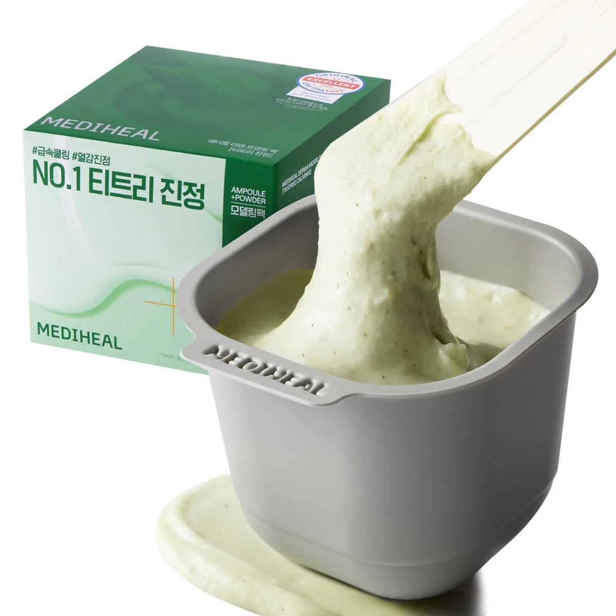 MEDIHEAL Teatree Derma Modeling Pack (Pack of 1), Rapid Cooling