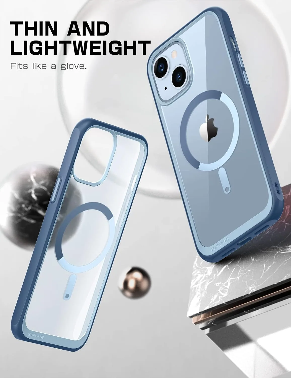 SUPCASE for iPhone 14 Plus Case, Compatible with MagSafe, Azure