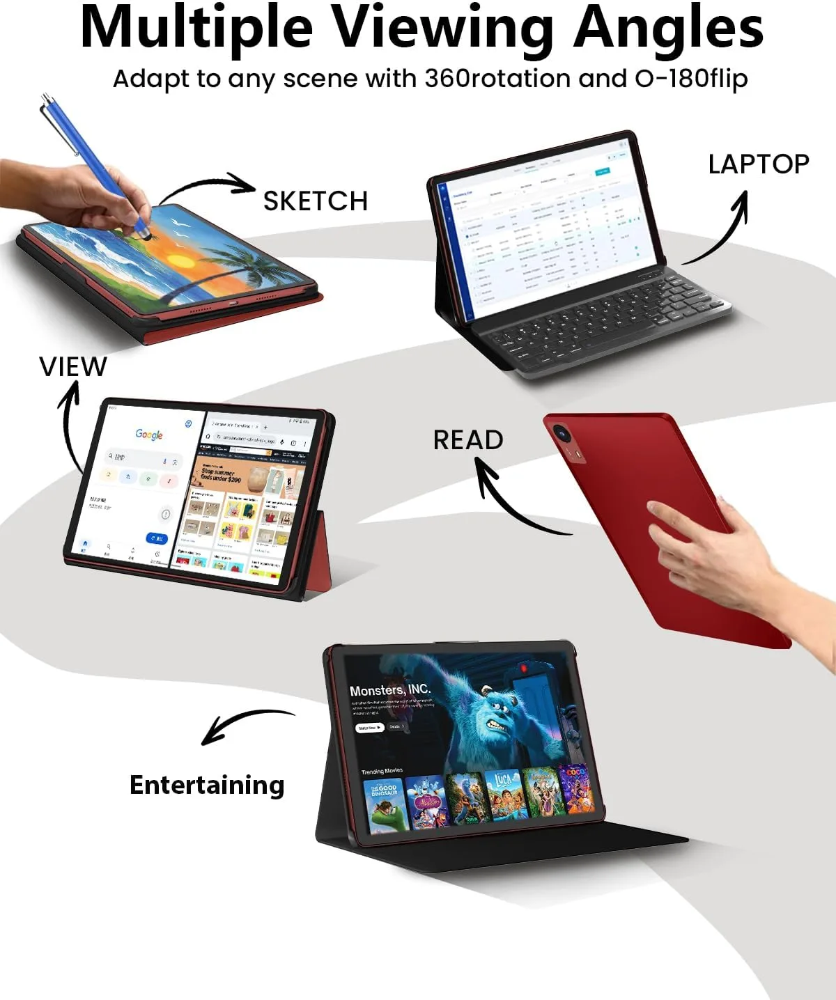 11-inch Android 16 Tablet, 32GB RAM + 128GB ROM (1TB Expand), T7280