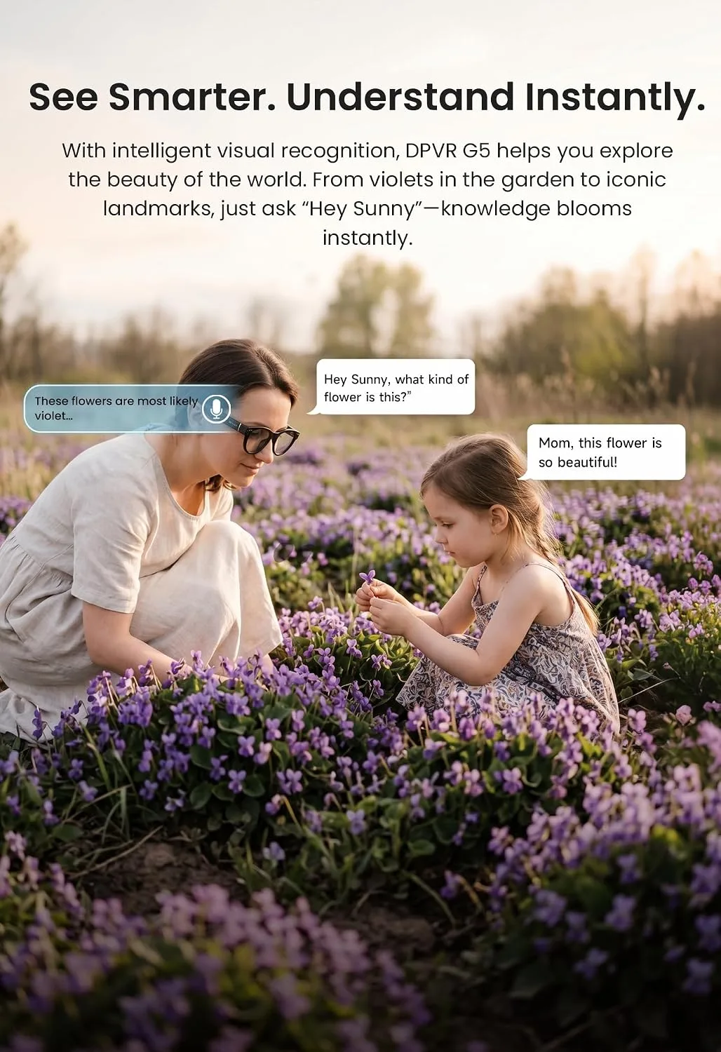 G5 AI Smart Glasses with Camera and Bluetooth, 13MP Video Recording Glasses