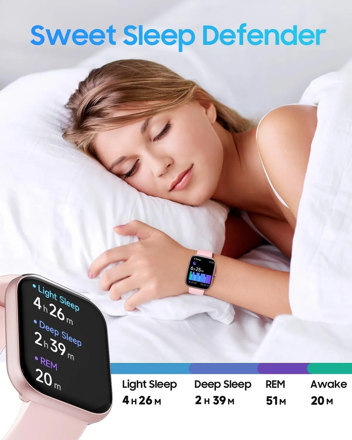 1.91" Smart Watch for Women with ALEXA, Fitness Watch for Android iOS Phone