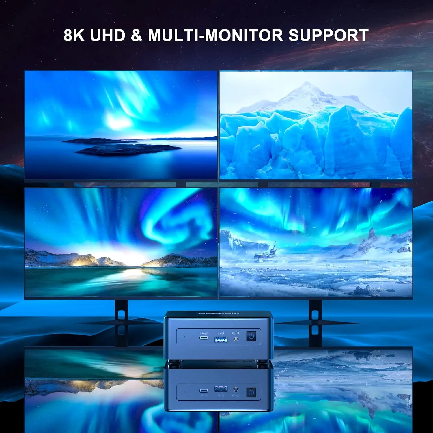 GEEKOM Mini PC Mini IT11, 11th Intel i7-11390H (Up to 5.00 GHz), 16GB DDR4 RAM 512GB M.2 SSD, Support 8K Output/WiFi 6/USB4.0/BT5.2, Home&Office Mini Desktop Computer