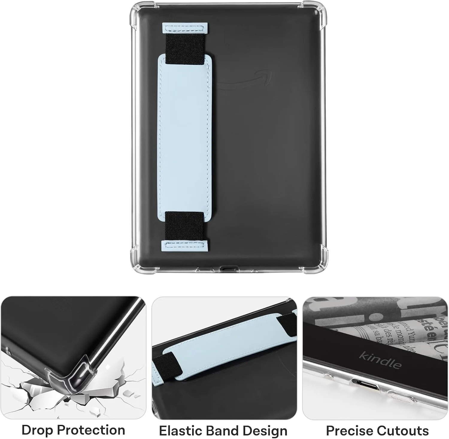 iDLEHANDS 7" Clear Case,not for iPad(A260722)