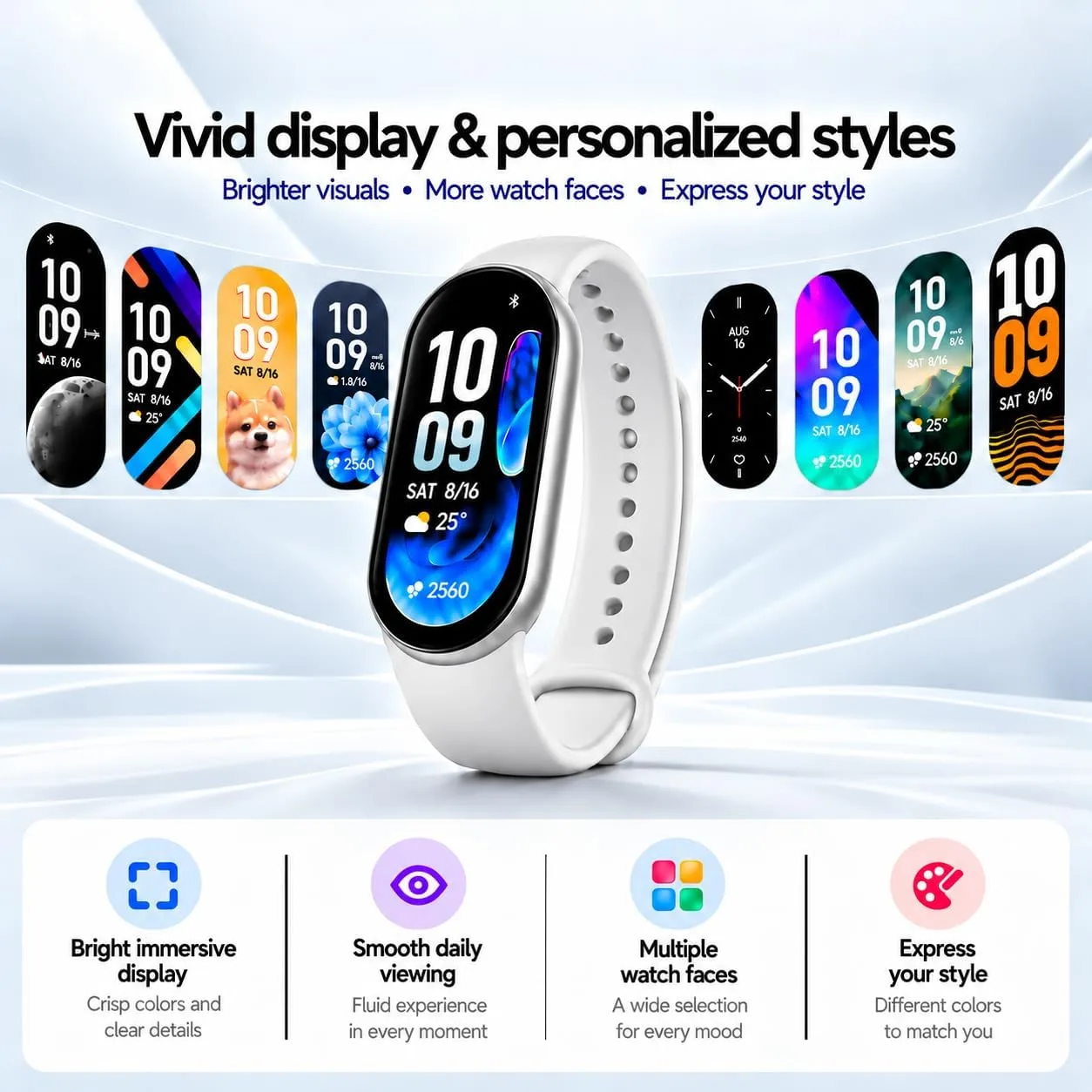 Xiaomi Smart Band 11 (2026) Fitness Tracker Black, 1.72" AMOLED Screen, 5ATM Waterproof, Heart Rate & SpO2Monitor, Sleep HRV, 150+ Sports Modes, 21-Day Battery, Android & iOS Compatible (Silver)